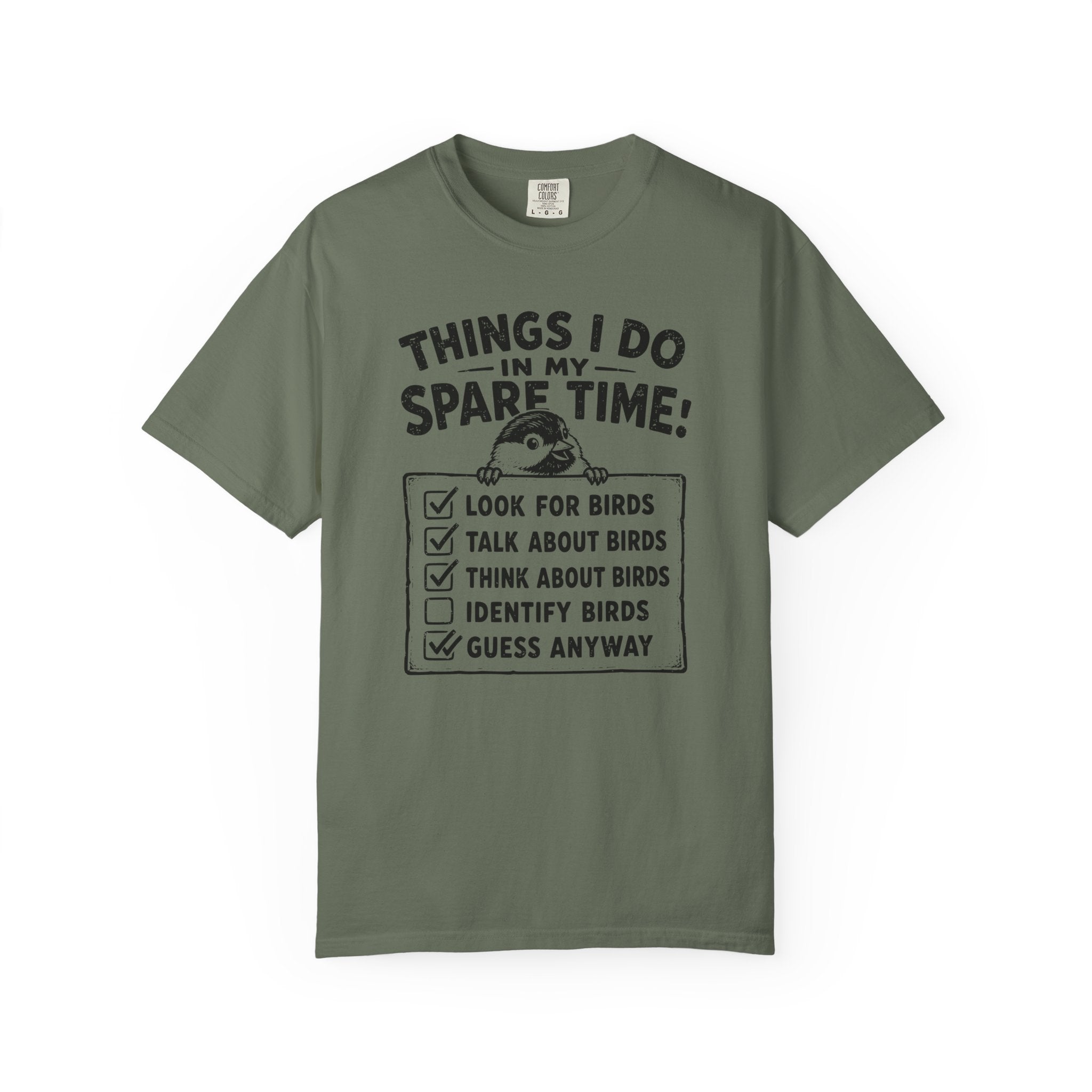 Things I Do In My Spare Time Birds T-Shirt