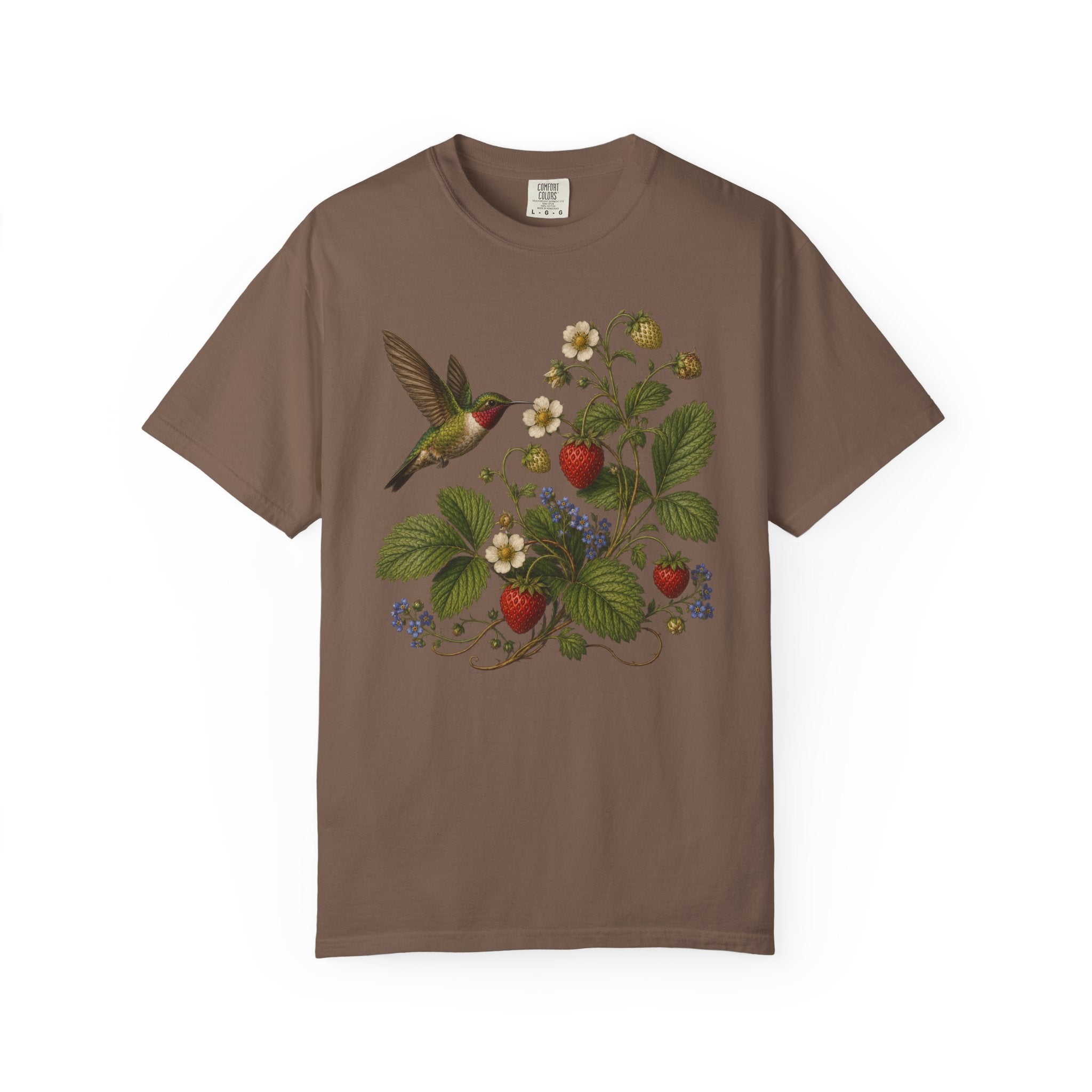 Hummingbird Strawberries T-Shirt