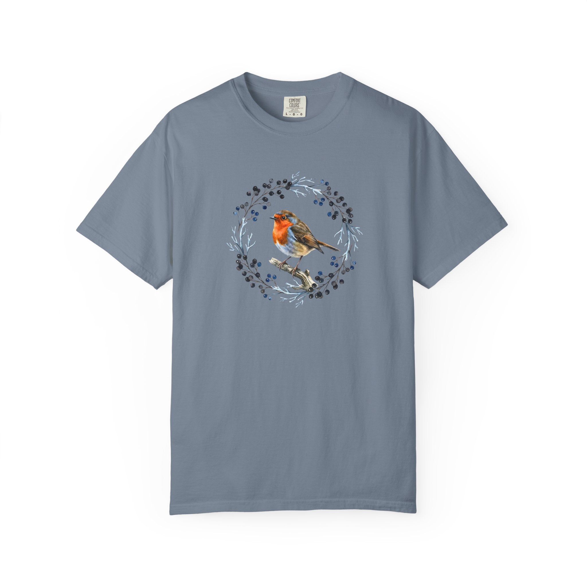 Robin Wreath T-Shirt