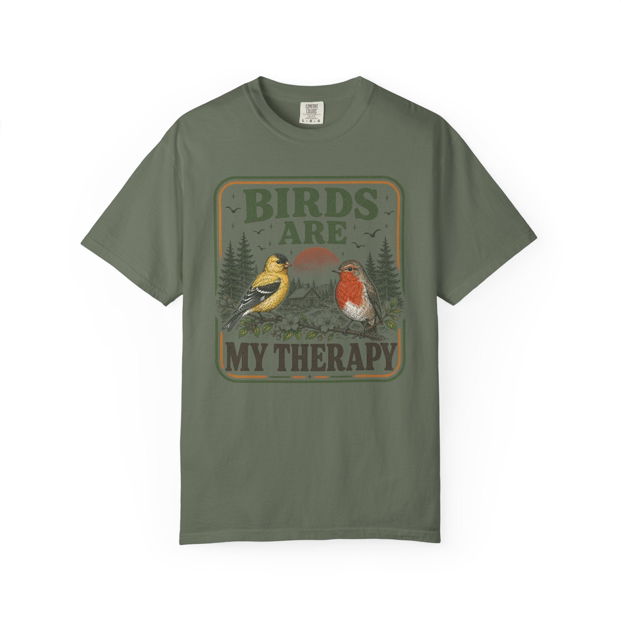 Birds Are My Therapy T-Shirt