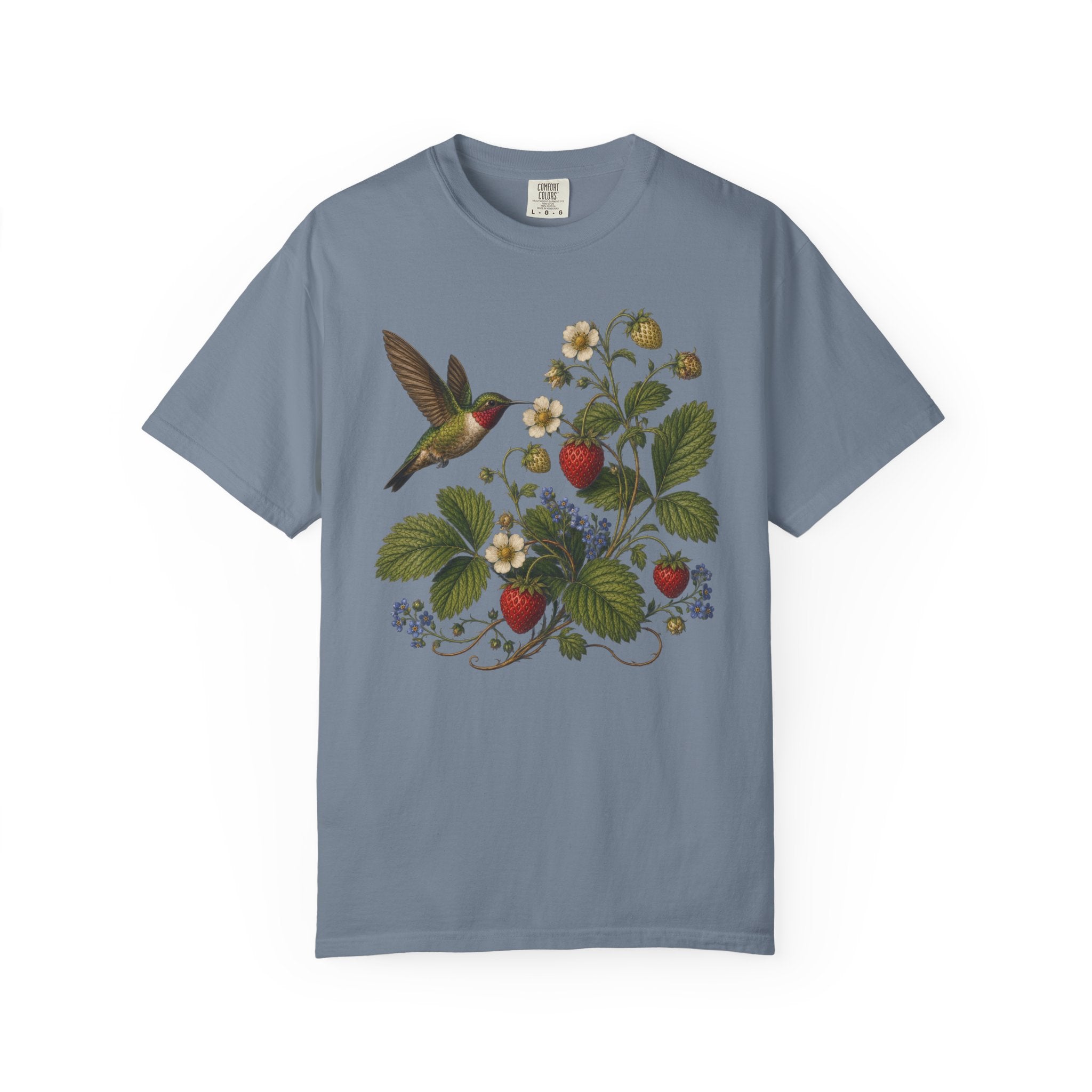 Hummingbird Strawberries T-Shirt