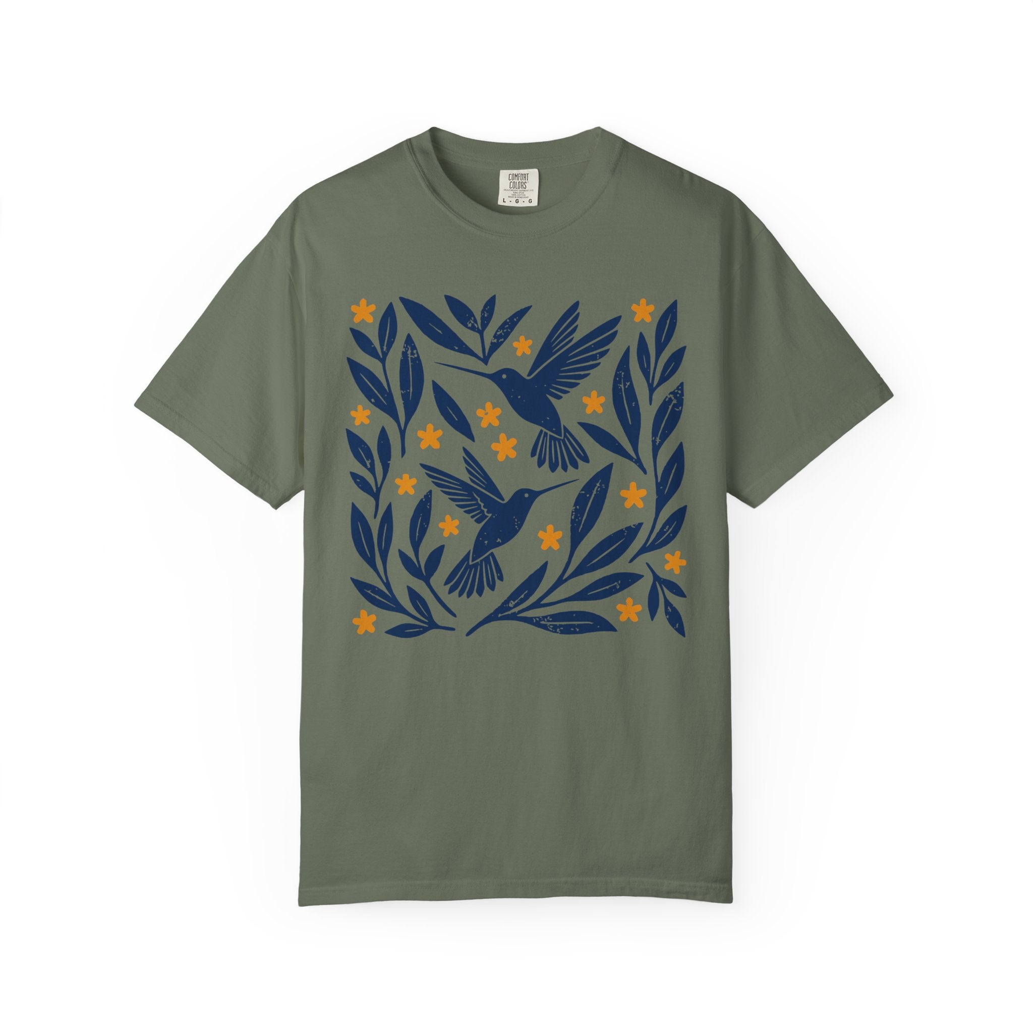Folk Hummingbirds T-Shirt