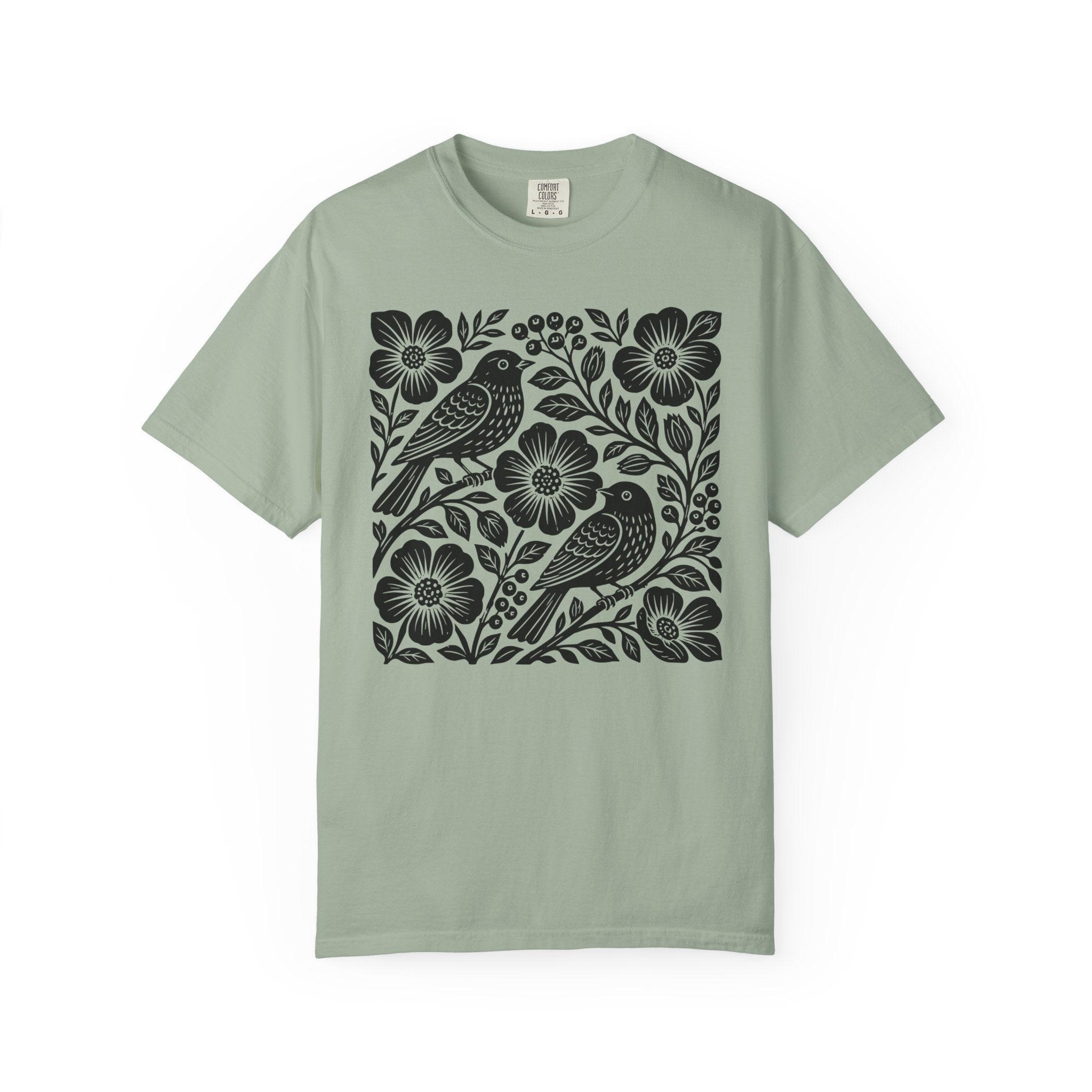 Birds And Roses T-Shirt