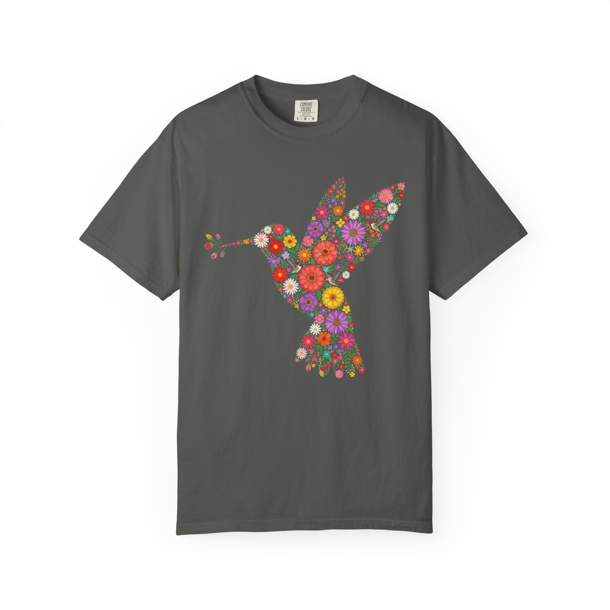 Flower Hummingbird T-Shirt