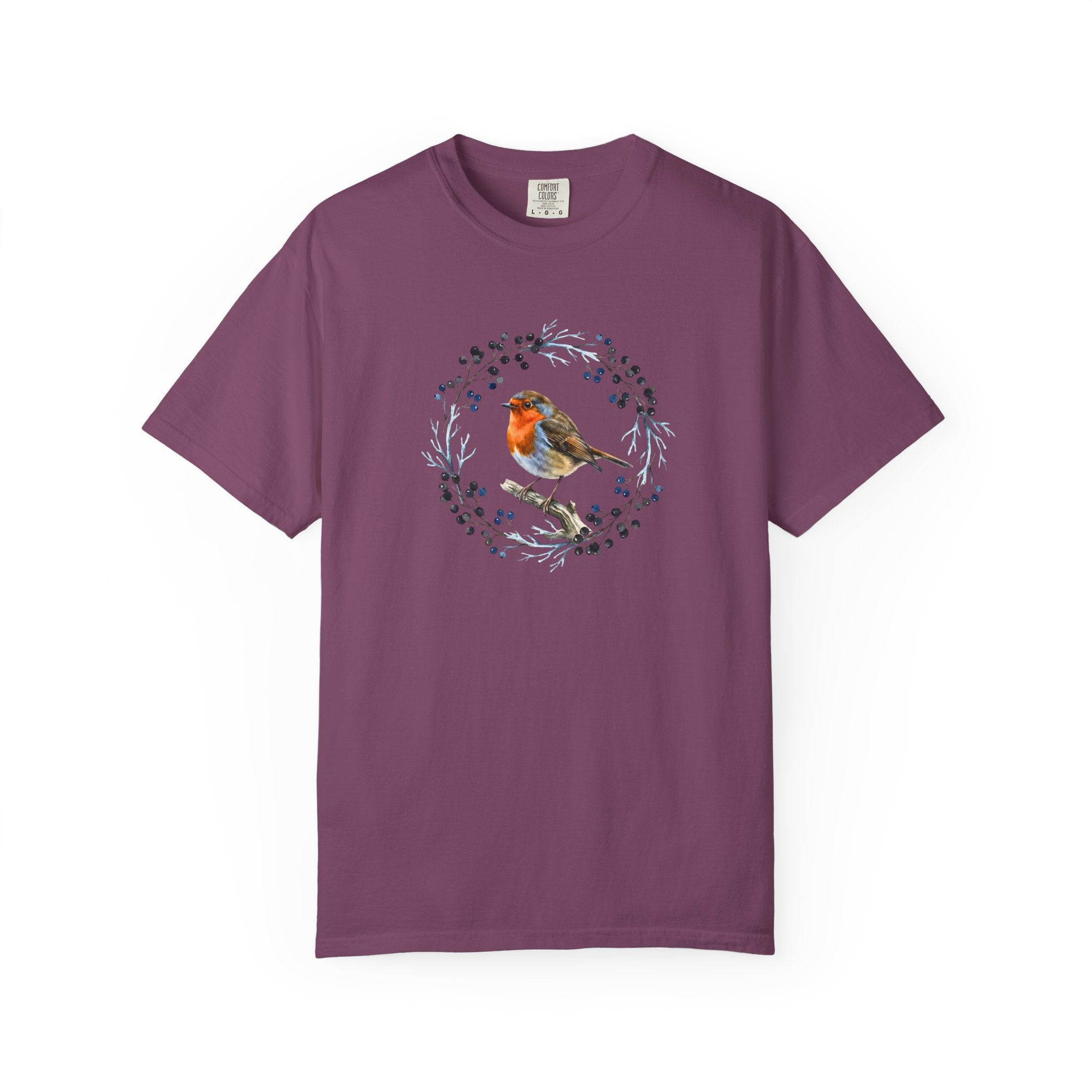 Robin Wreath T-Shirt