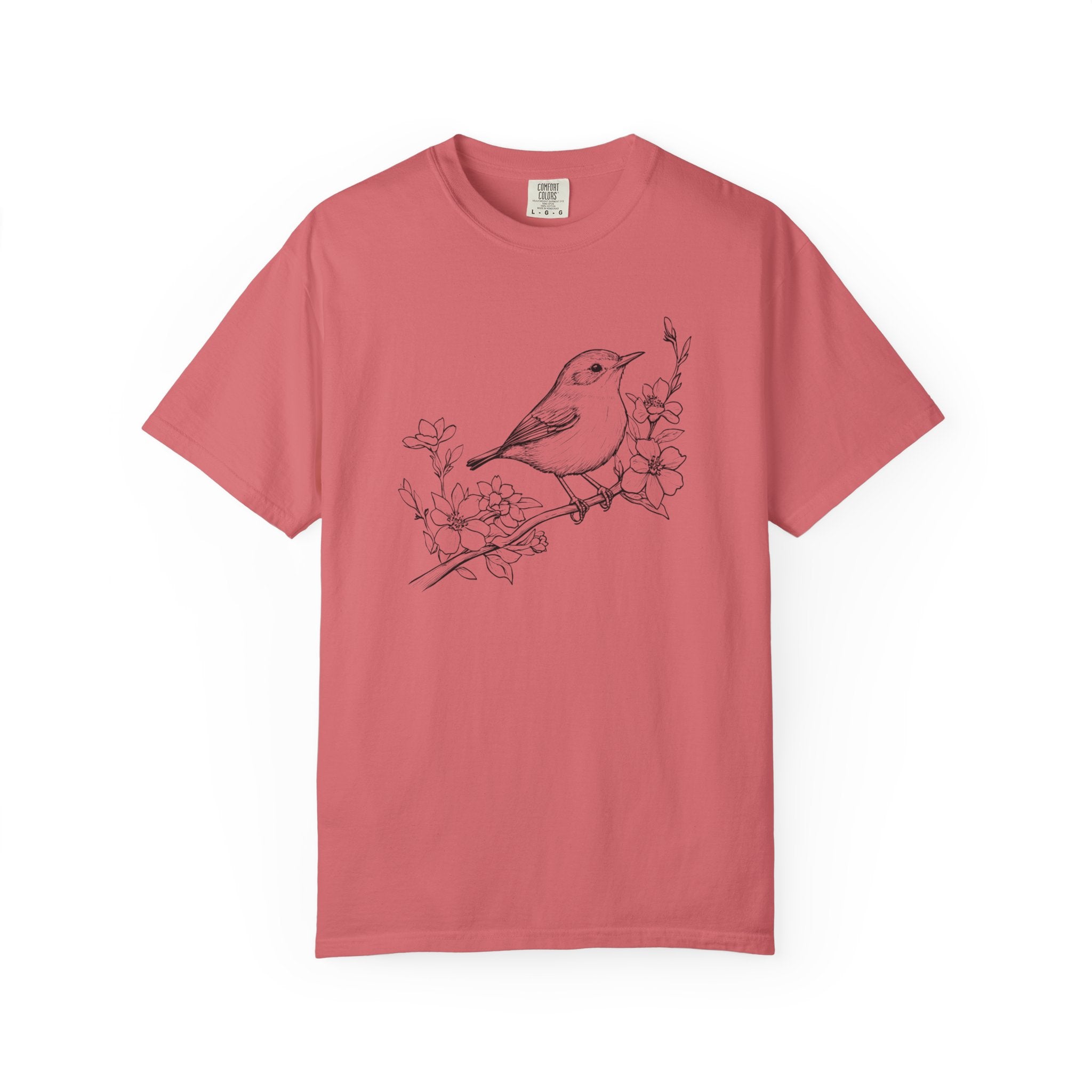 Bird On Blossom T-Shirt
