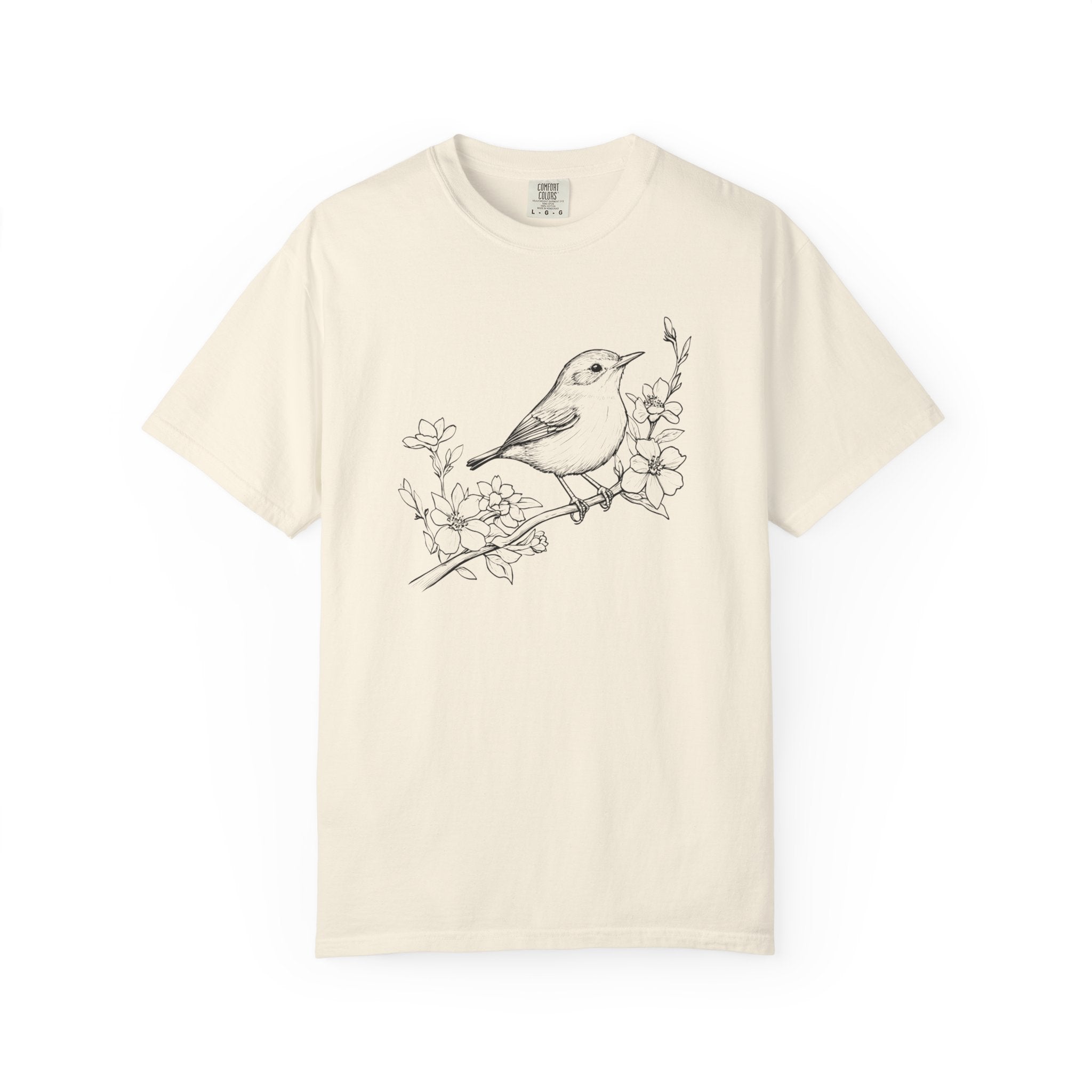 Bird On Blossom T-Shirt