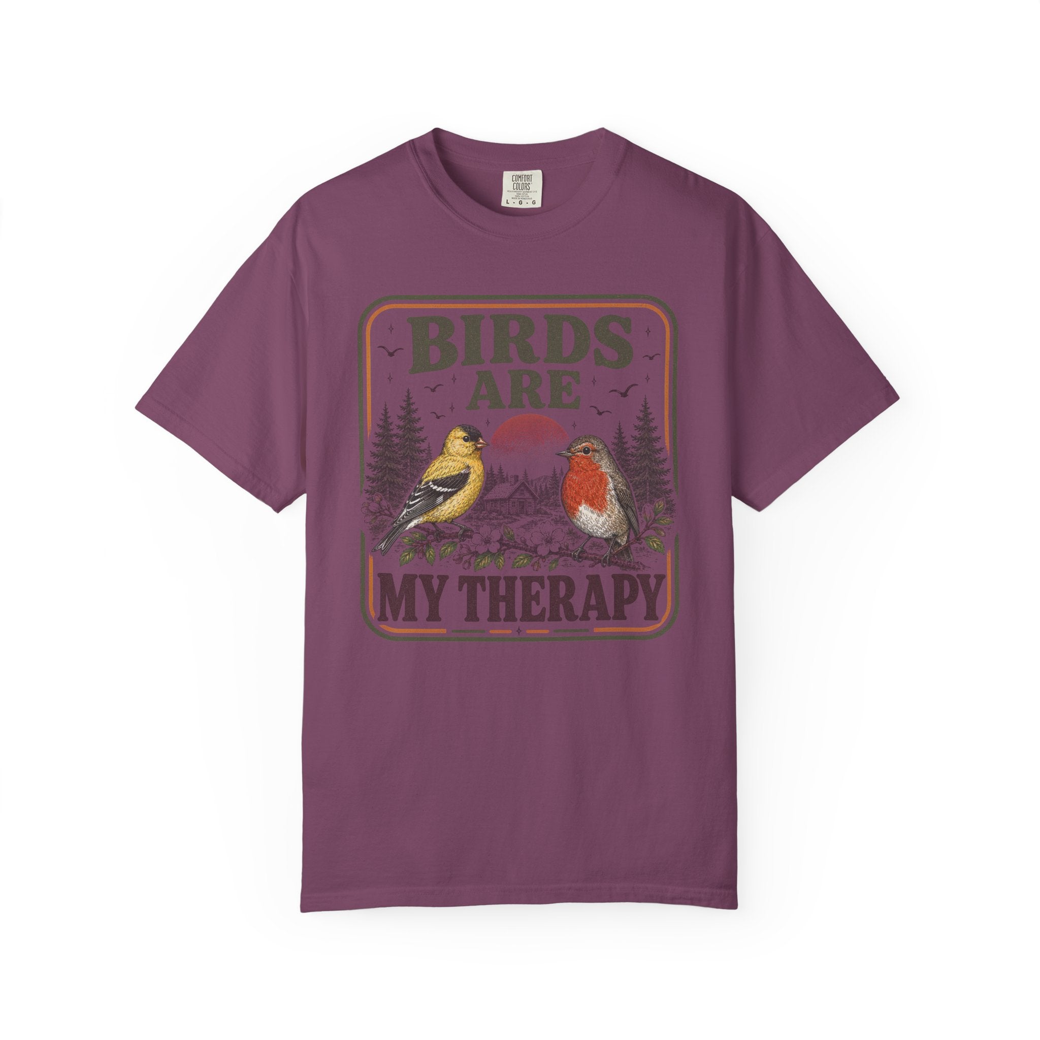 Birds Are My Therapy T-Shirt