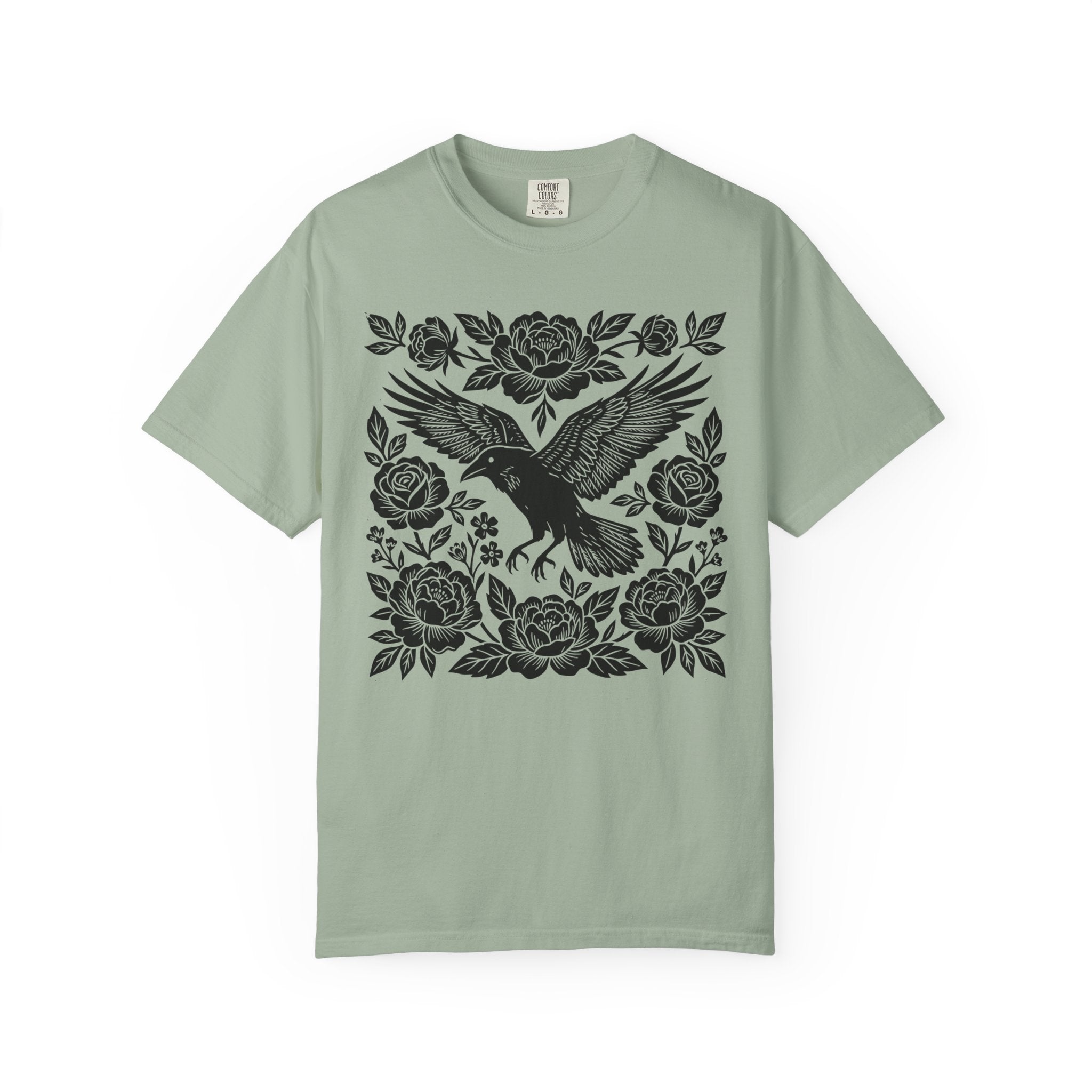 Raven And Roses T-Shirt