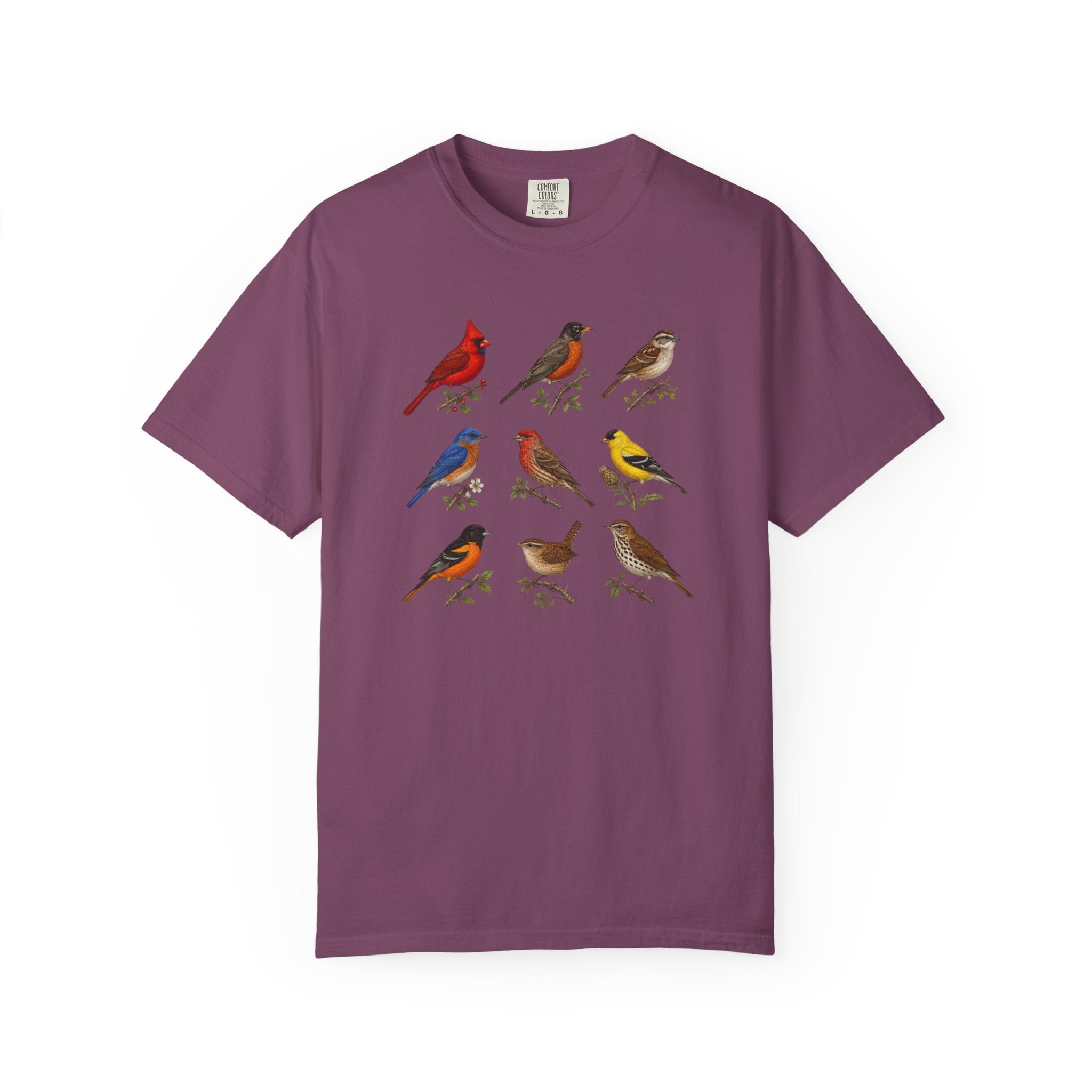 Vintage Bird Chart T-Shirt