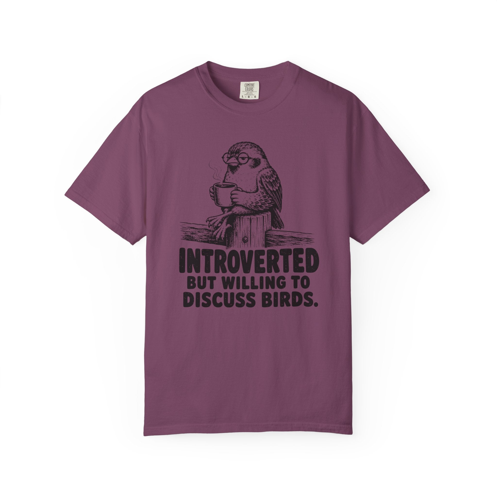 Introverted But Willing To Discuss Birds T-Shirt