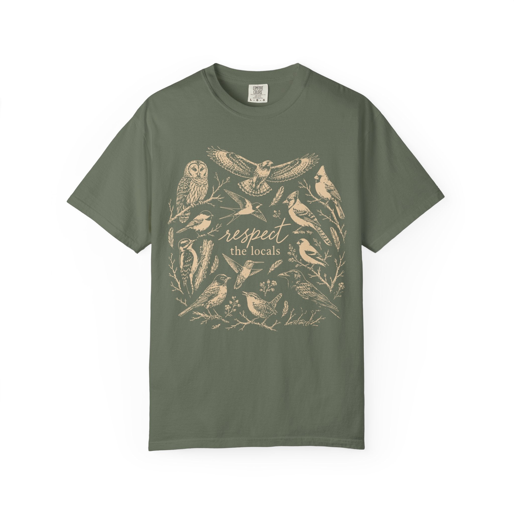 Respect The Locals Birds T-Shirt