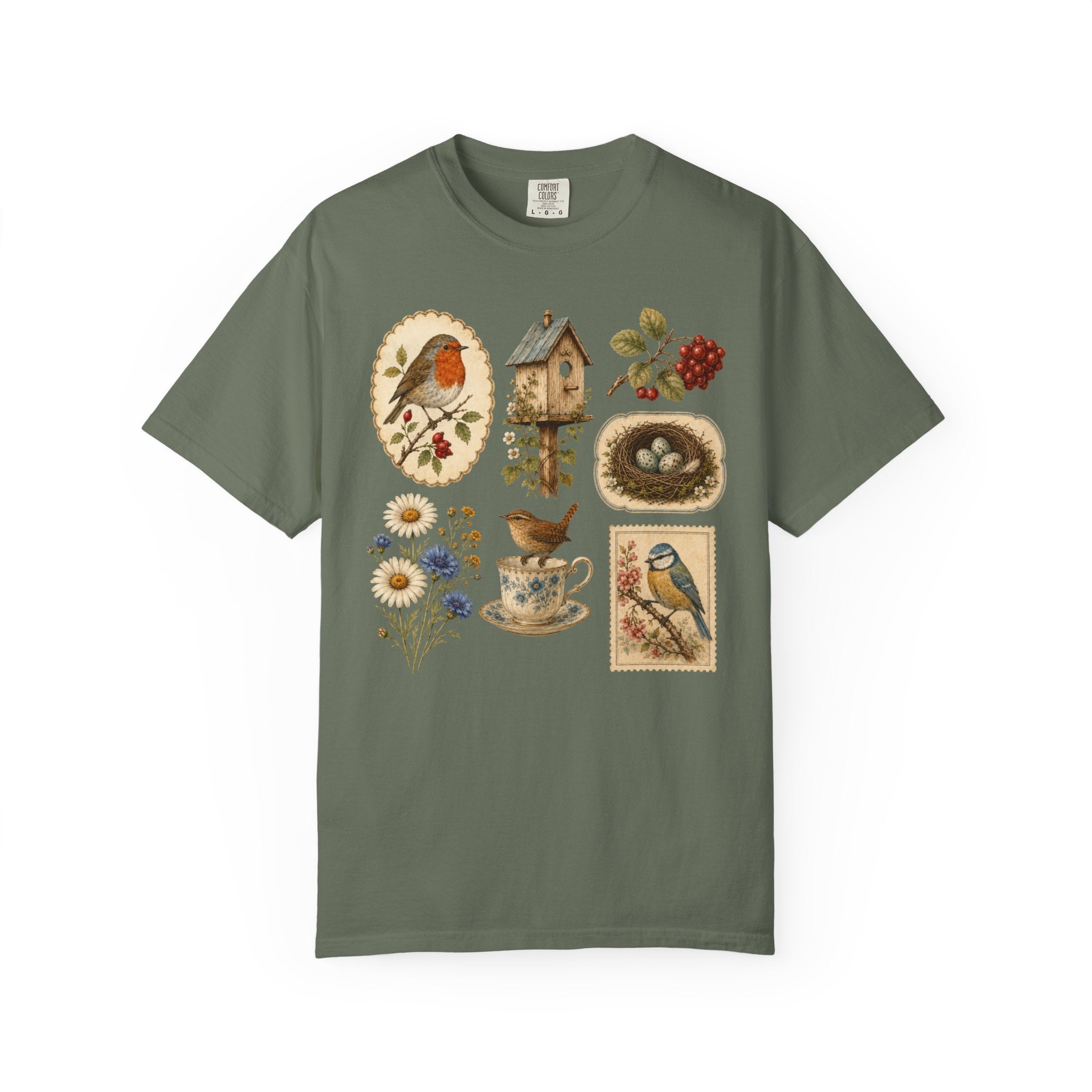 Bird Ephemera T-Shirt