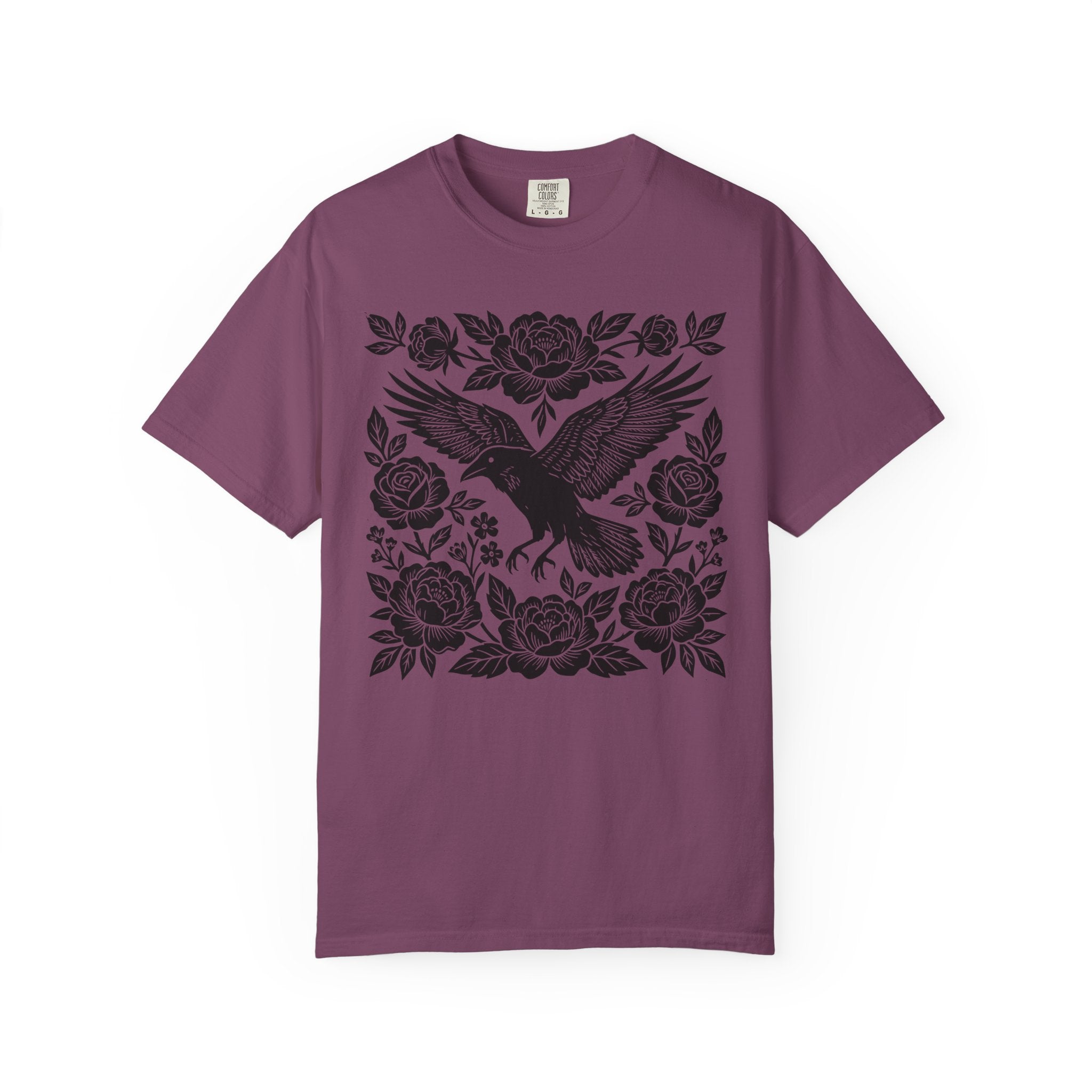 Raven And Roses T-Shirt