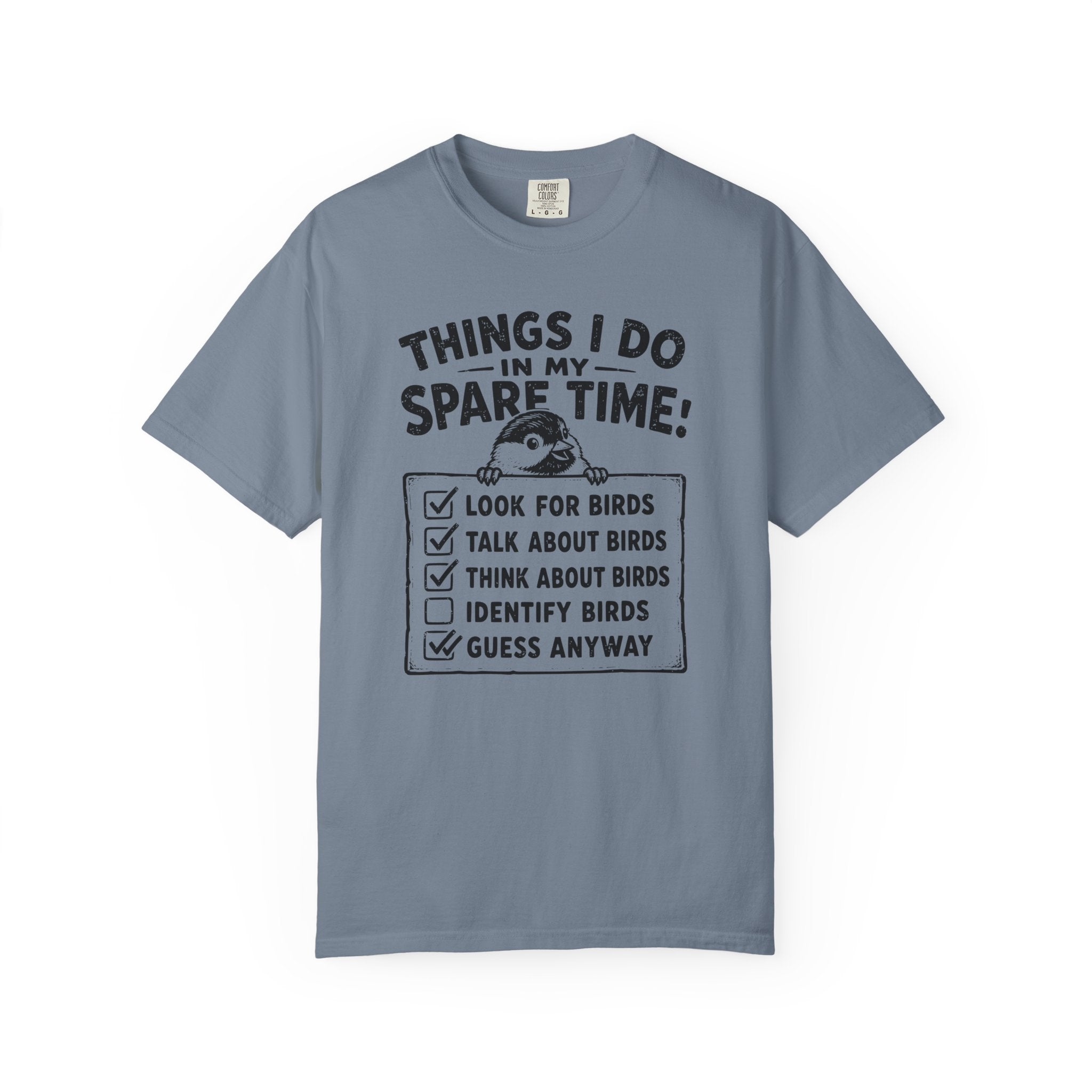 Things I Do In My Spare Time Birds T-Shirt