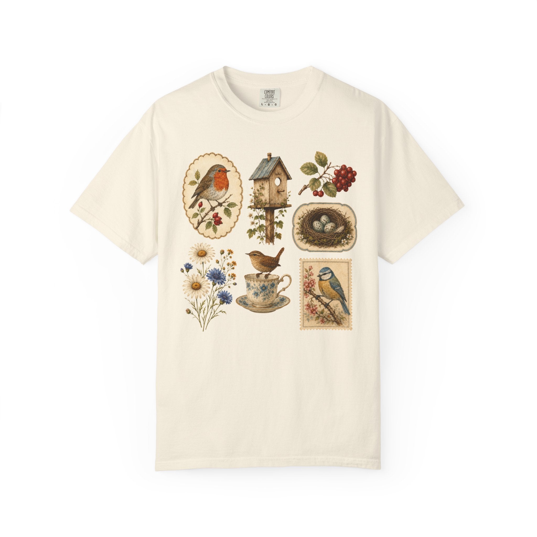 Bird Ephemera T-Shirt