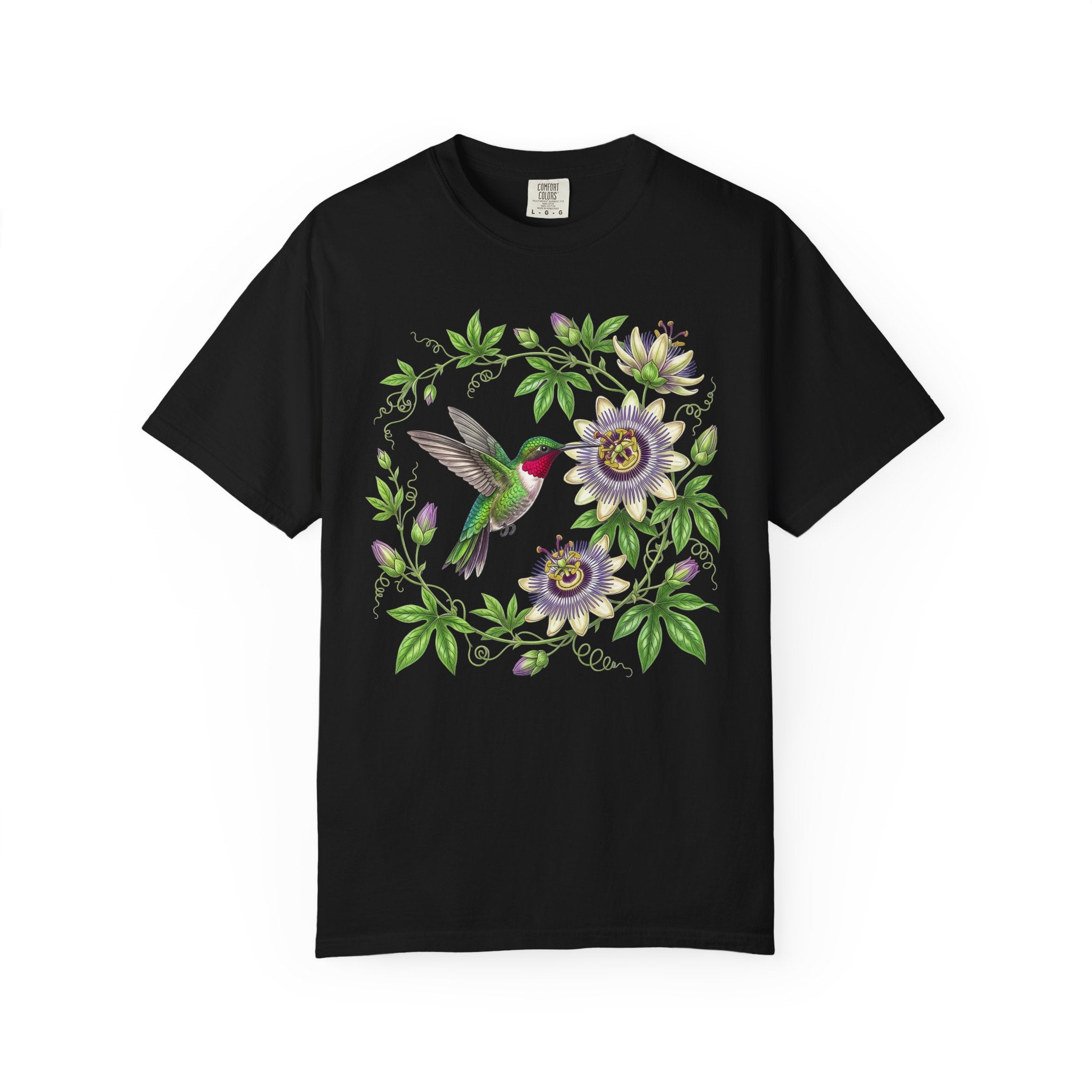 Hummingbird Passionflower T-Shirt