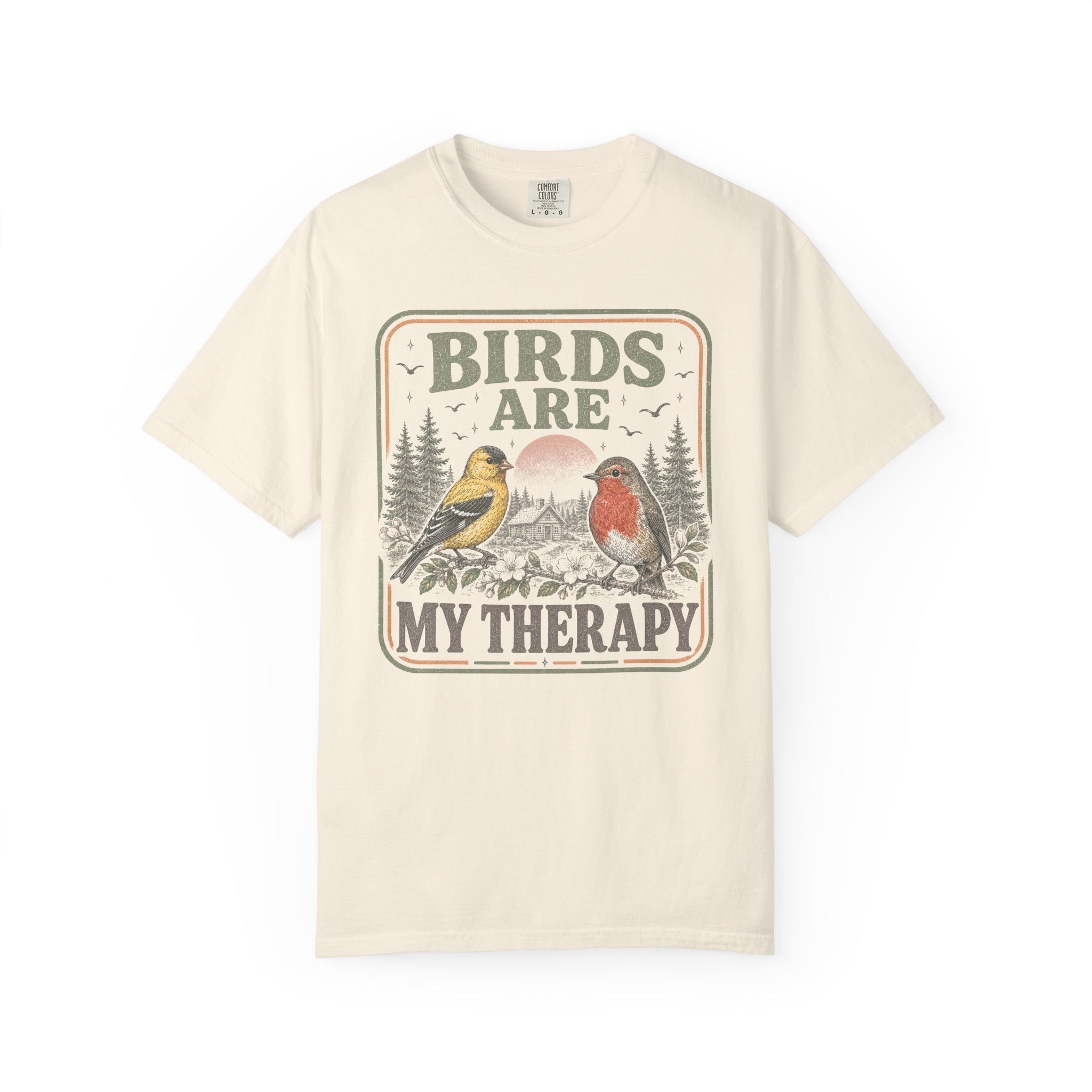 Birds Are My Therapy T-Shirt