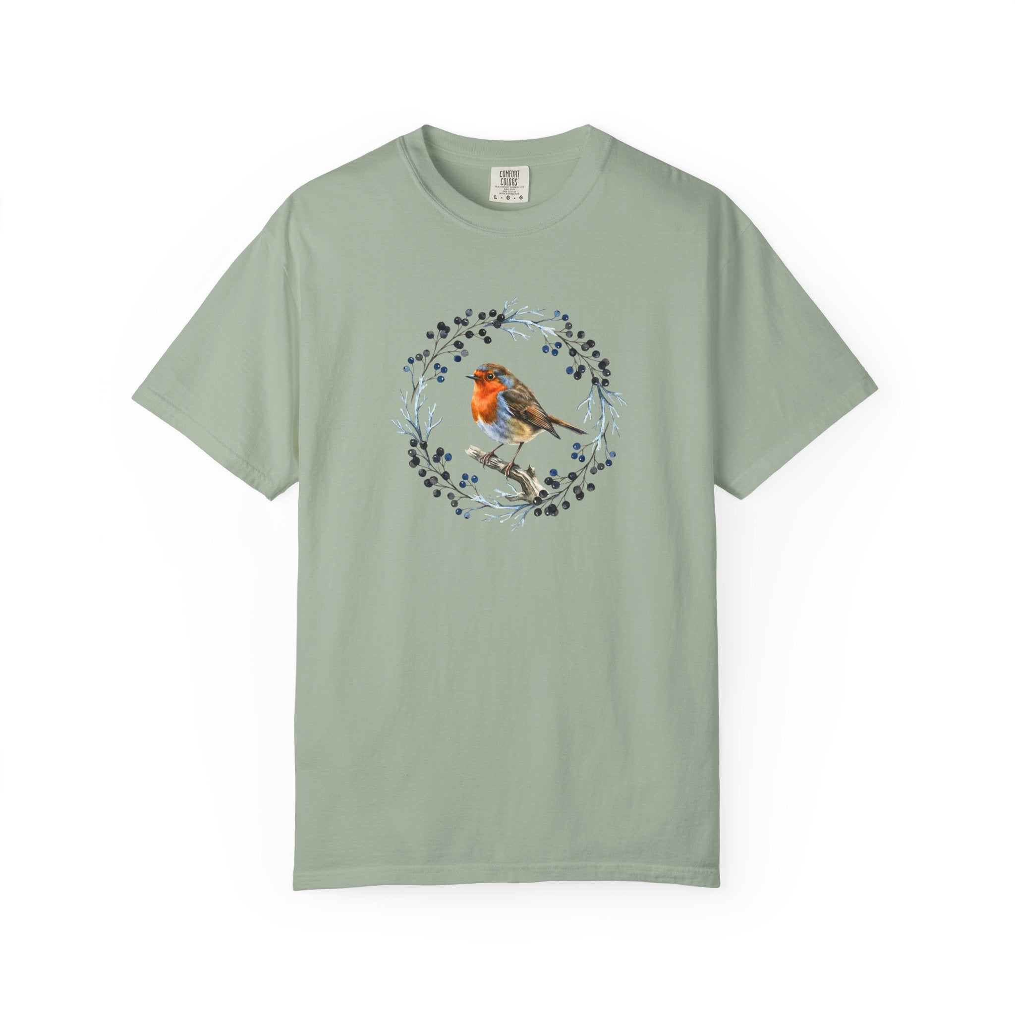 Robin Wreath T-Shirt