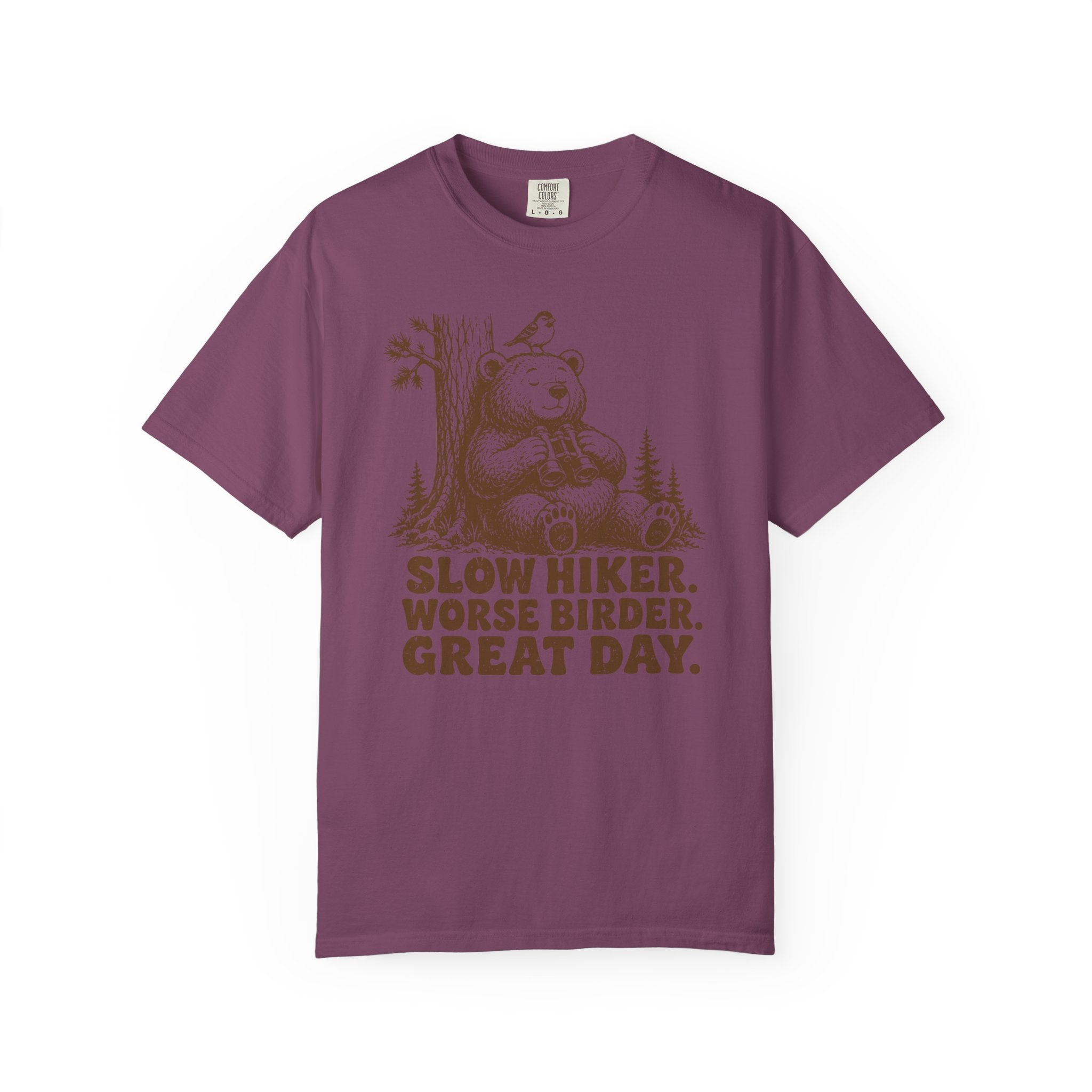 Slow Hiker Worse Birder T-Shirt