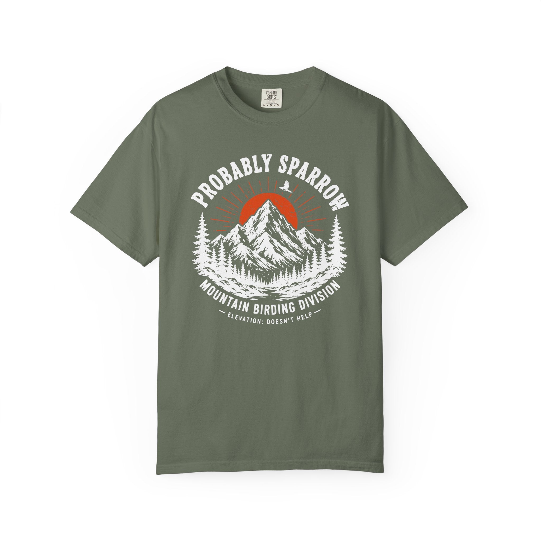Probably Sparrow Mountain Birding Division T-Shirt