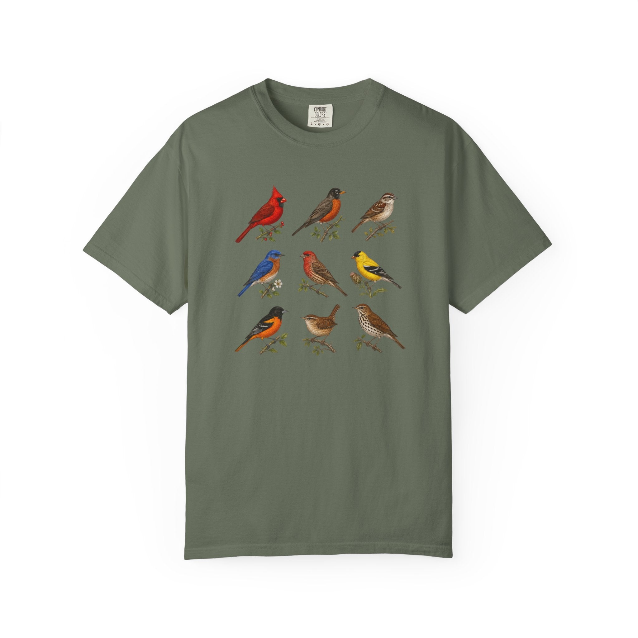 Vintage Bird Chart T-Shirt