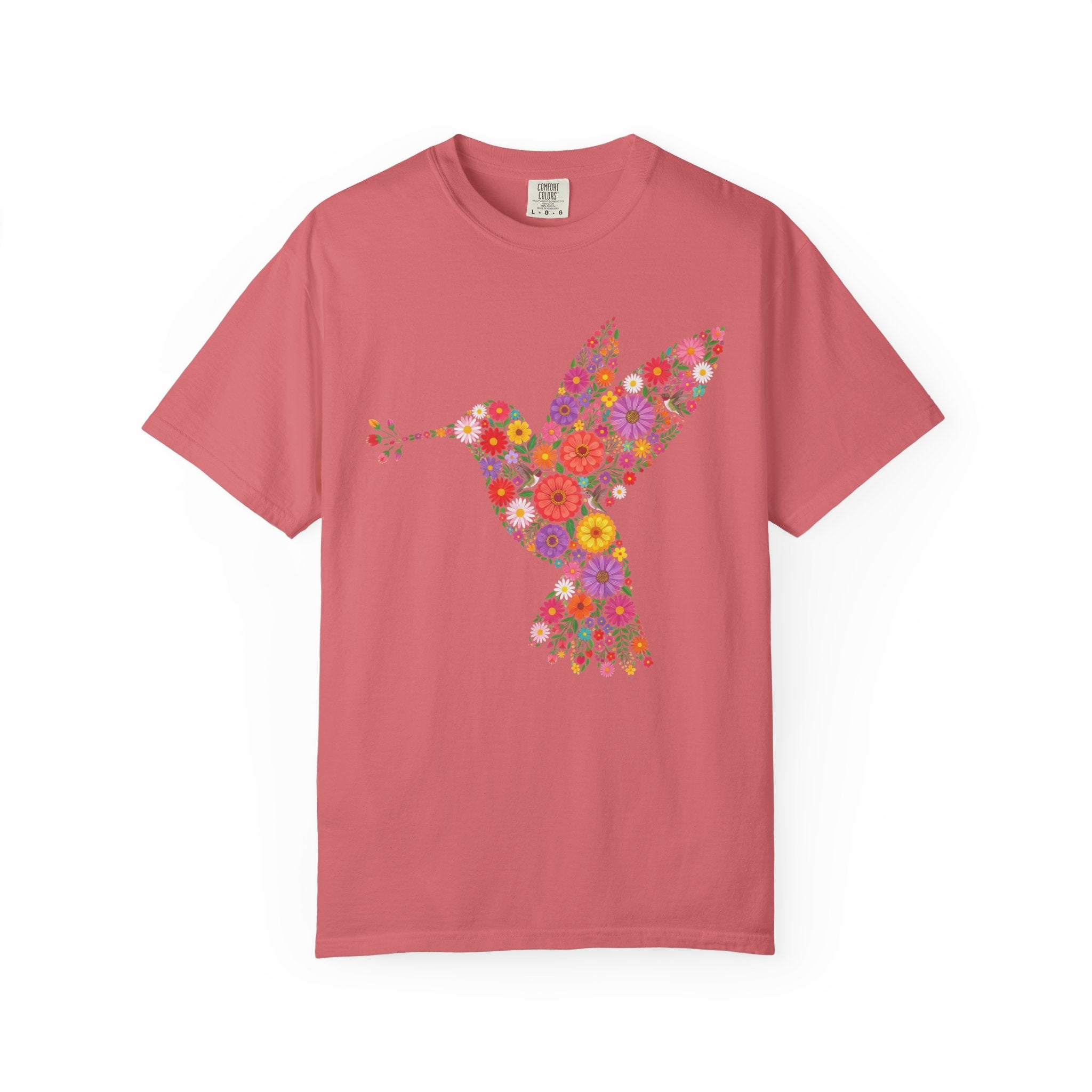 Flower Hummingbird T-Shirt