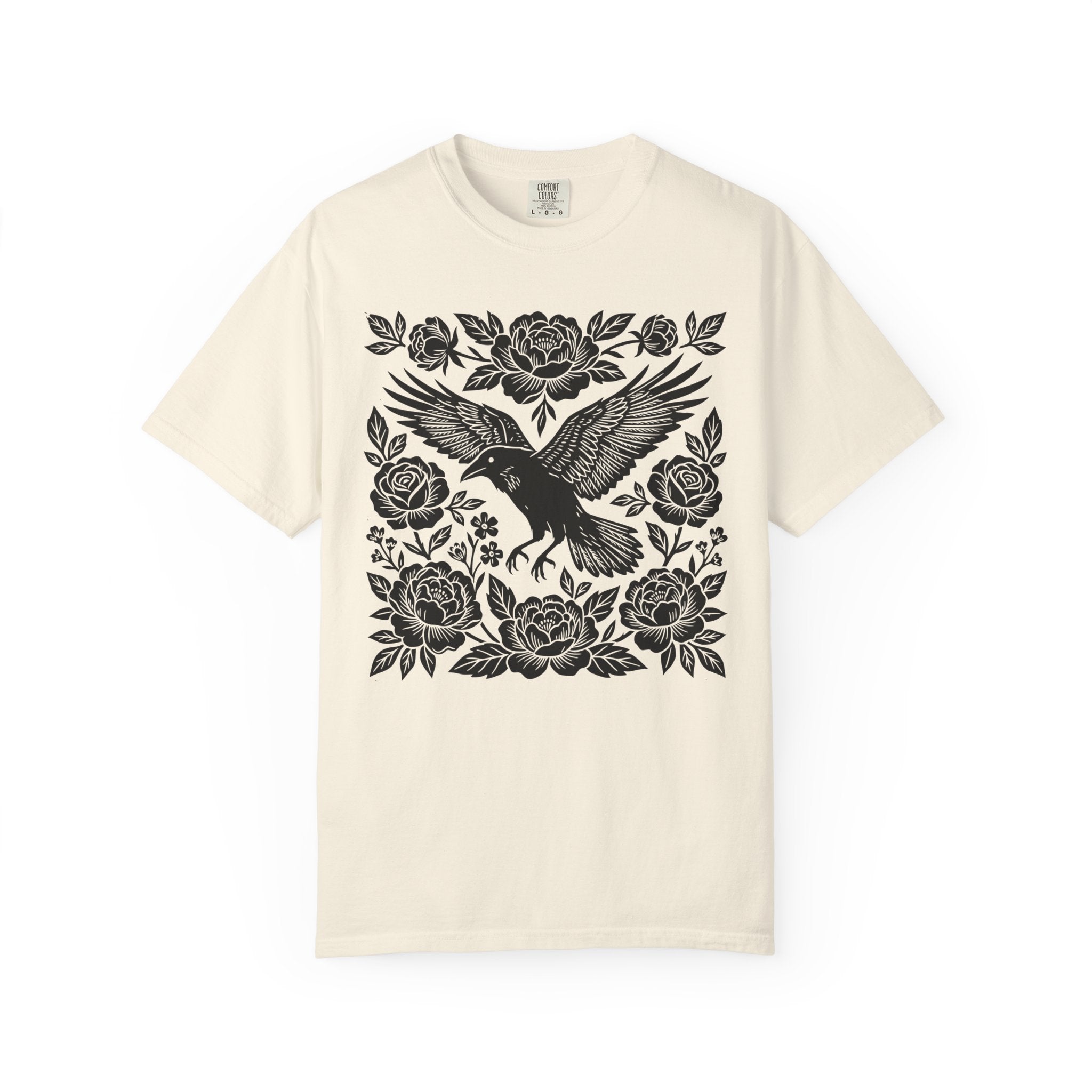 Raven And Roses T-Shirt