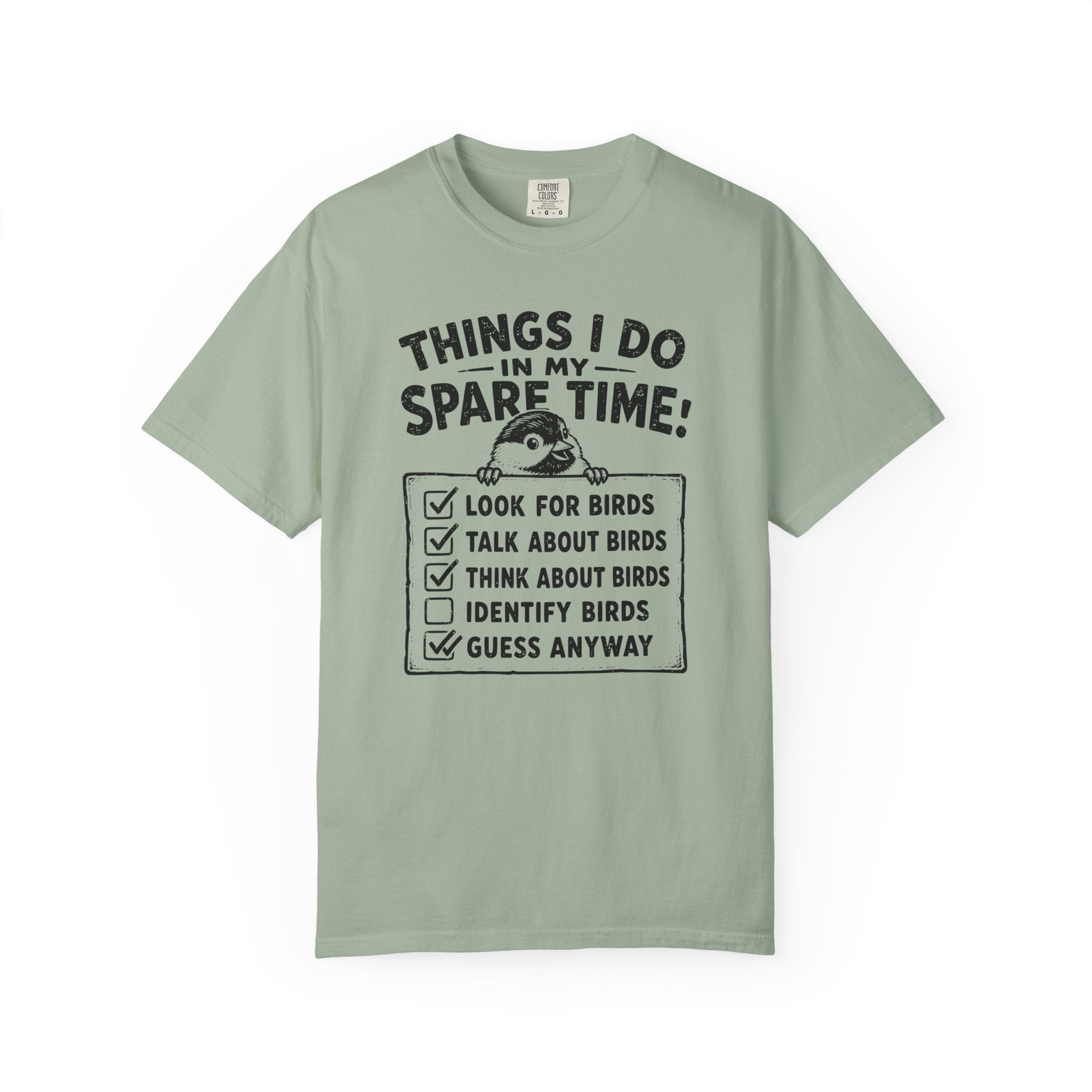 Things I Do In My Spare Time Birds T-Shirt