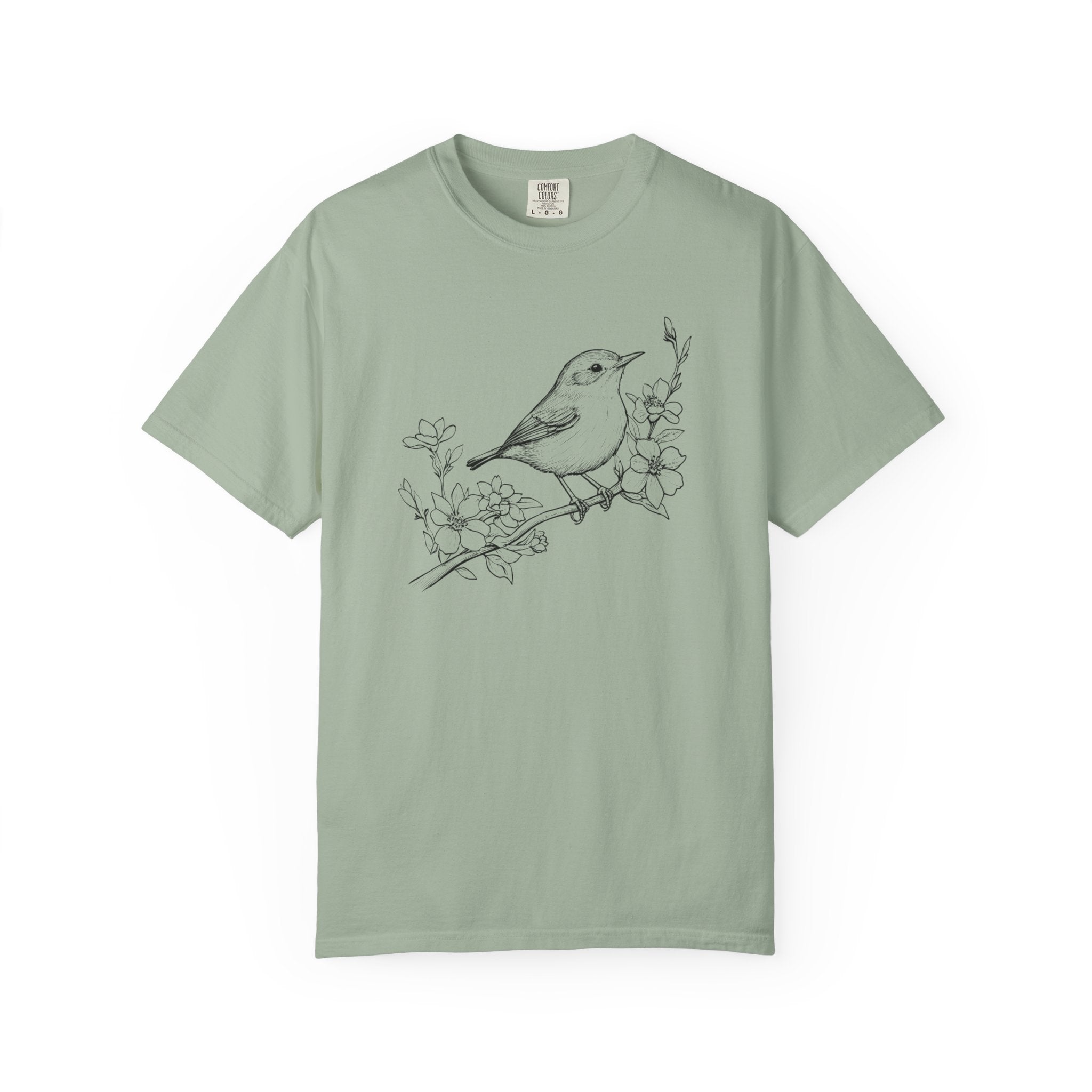 Bird On Blossom T-Shirt
