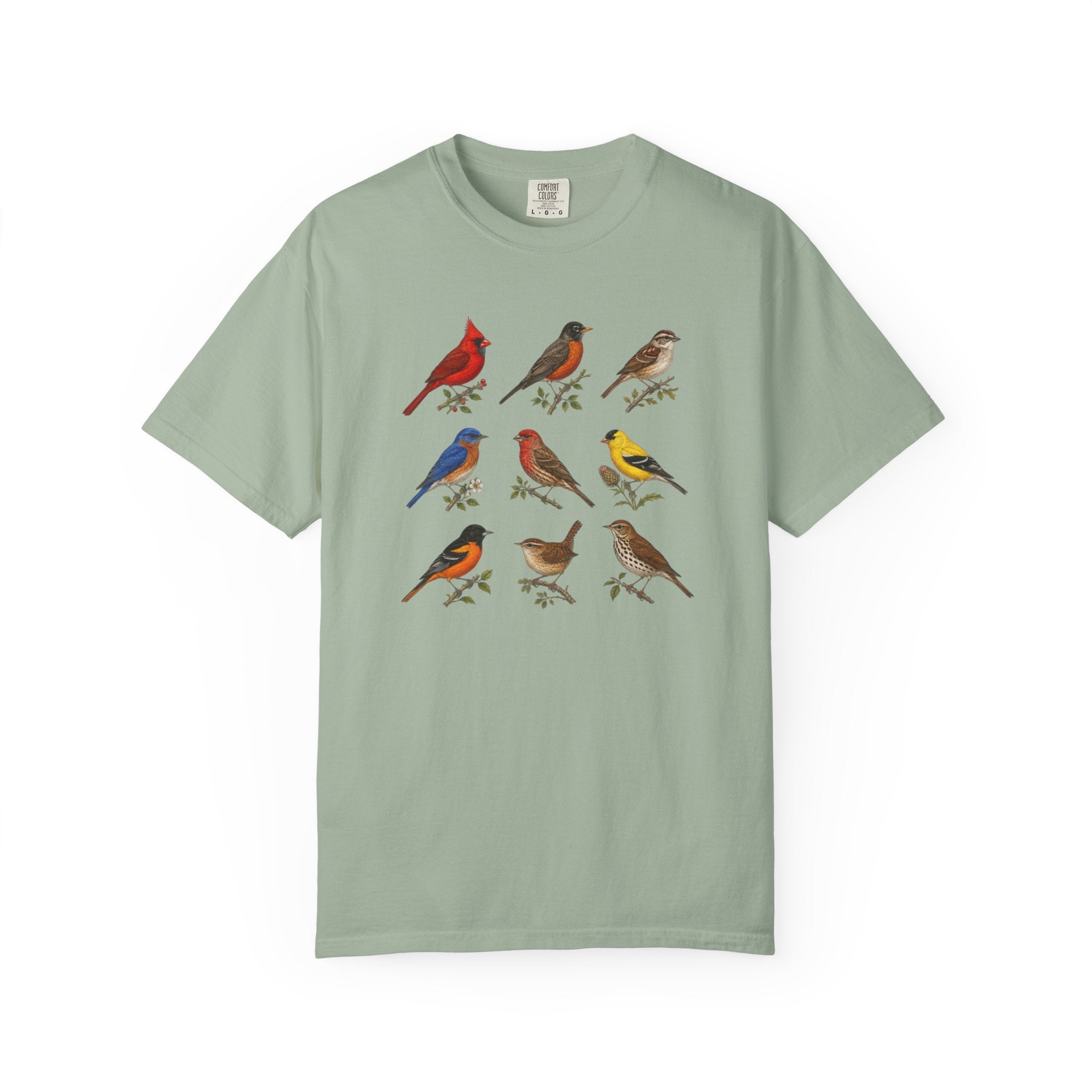 Vintage Bird Chart T-Shirt