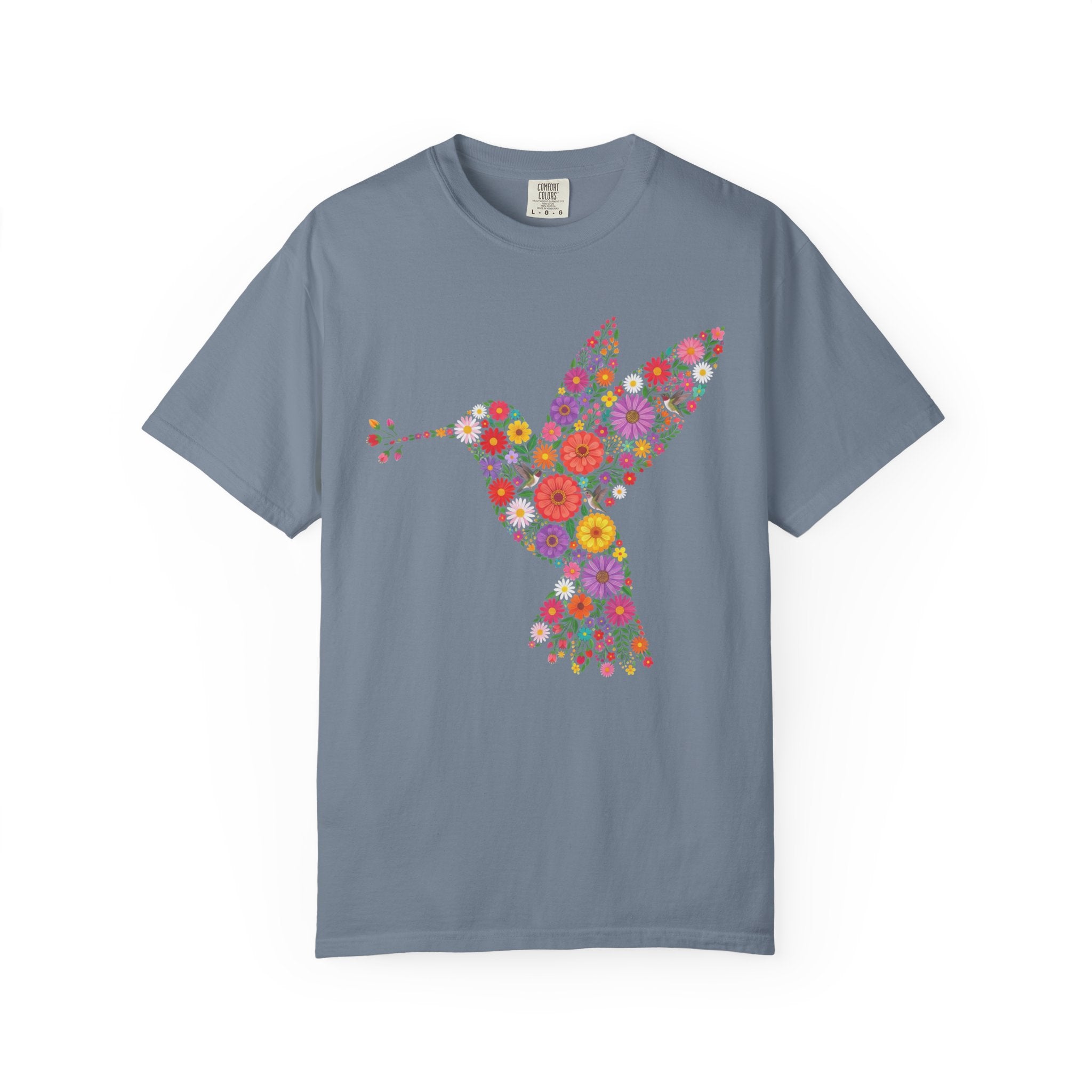 Flower Hummingbird T-Shirt