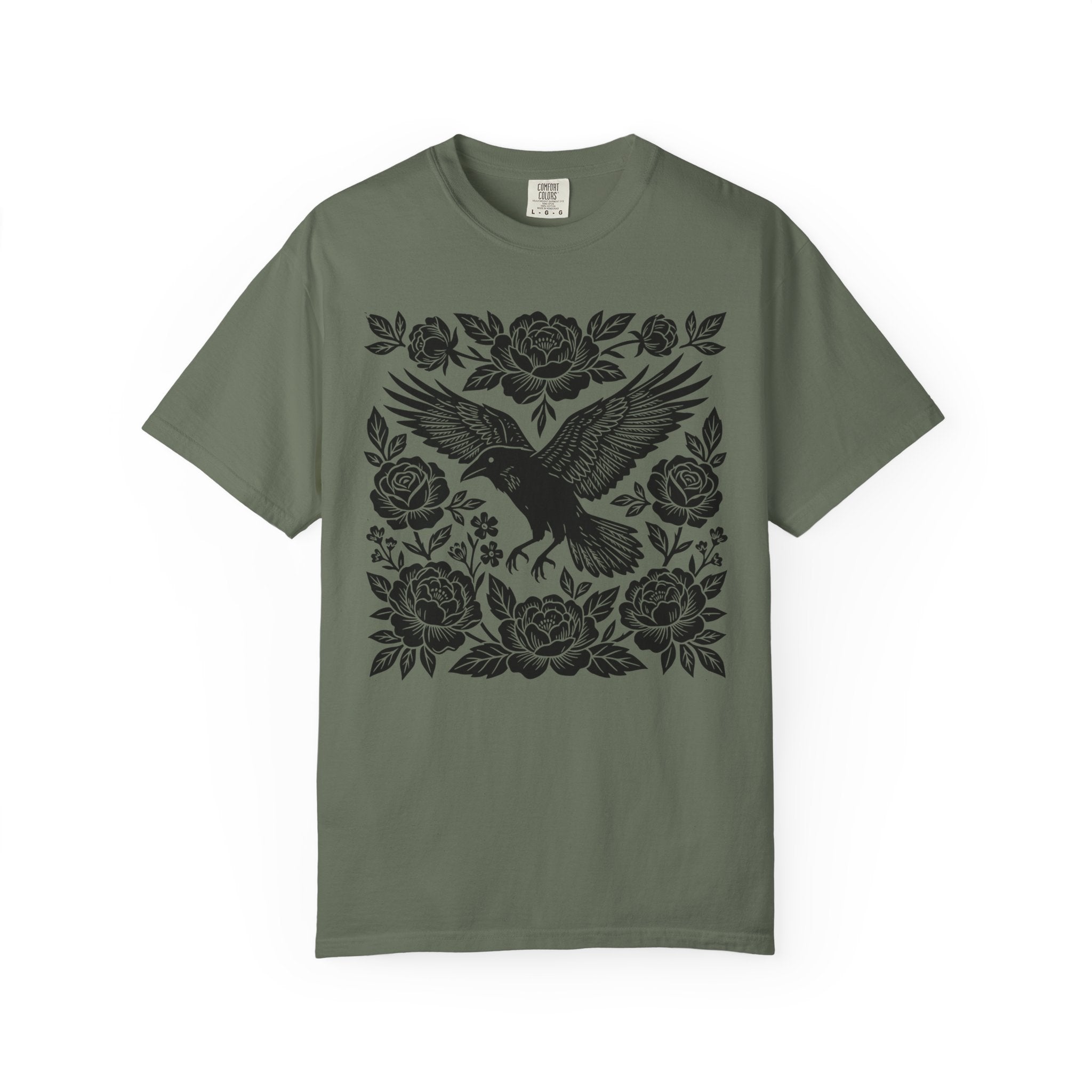 Raven And Roses T-Shirt