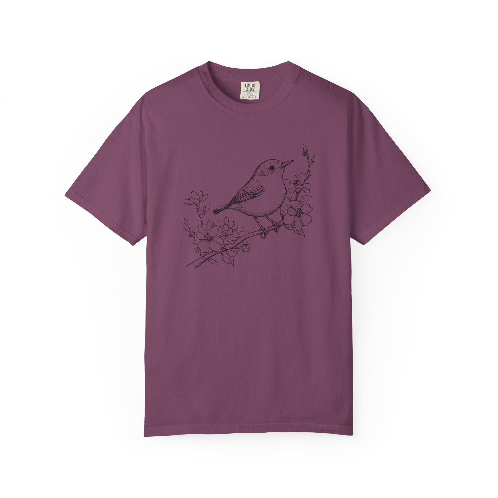 Bird On Blossom T-Shirt