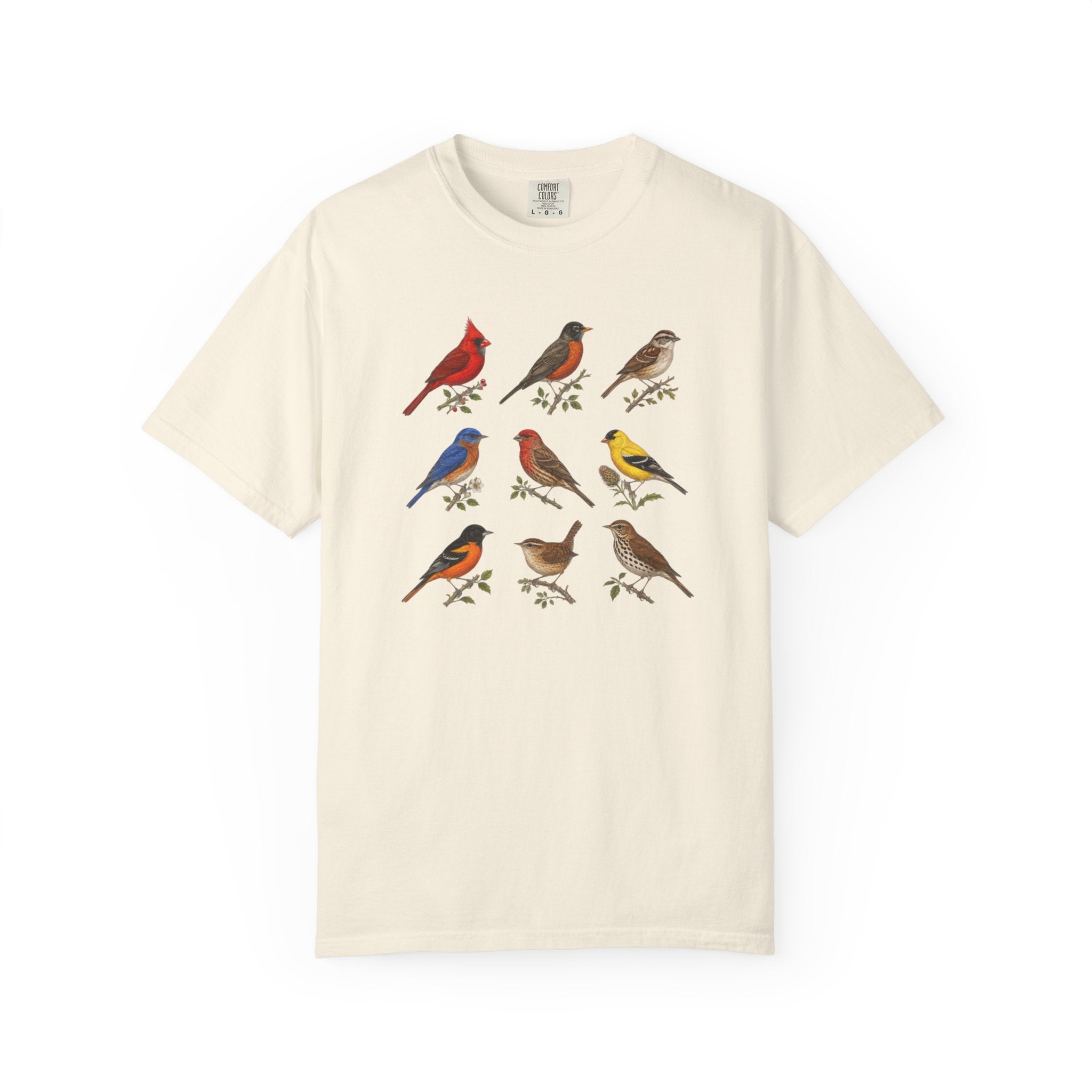 Vintage Bird Chart T-Shirt