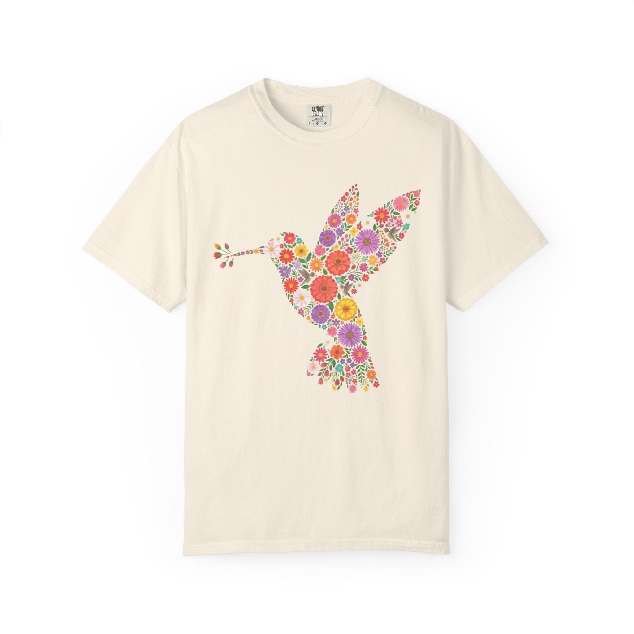 Flower Hummingbird T-Shirt