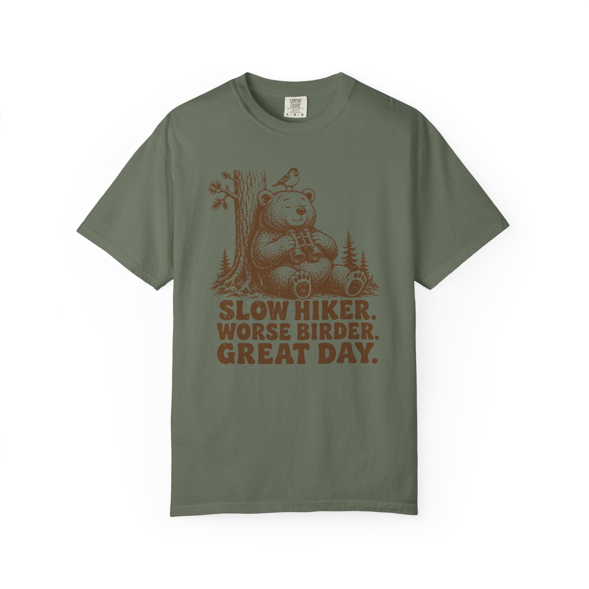 Slow Hiker Worse Birder T-Shirt