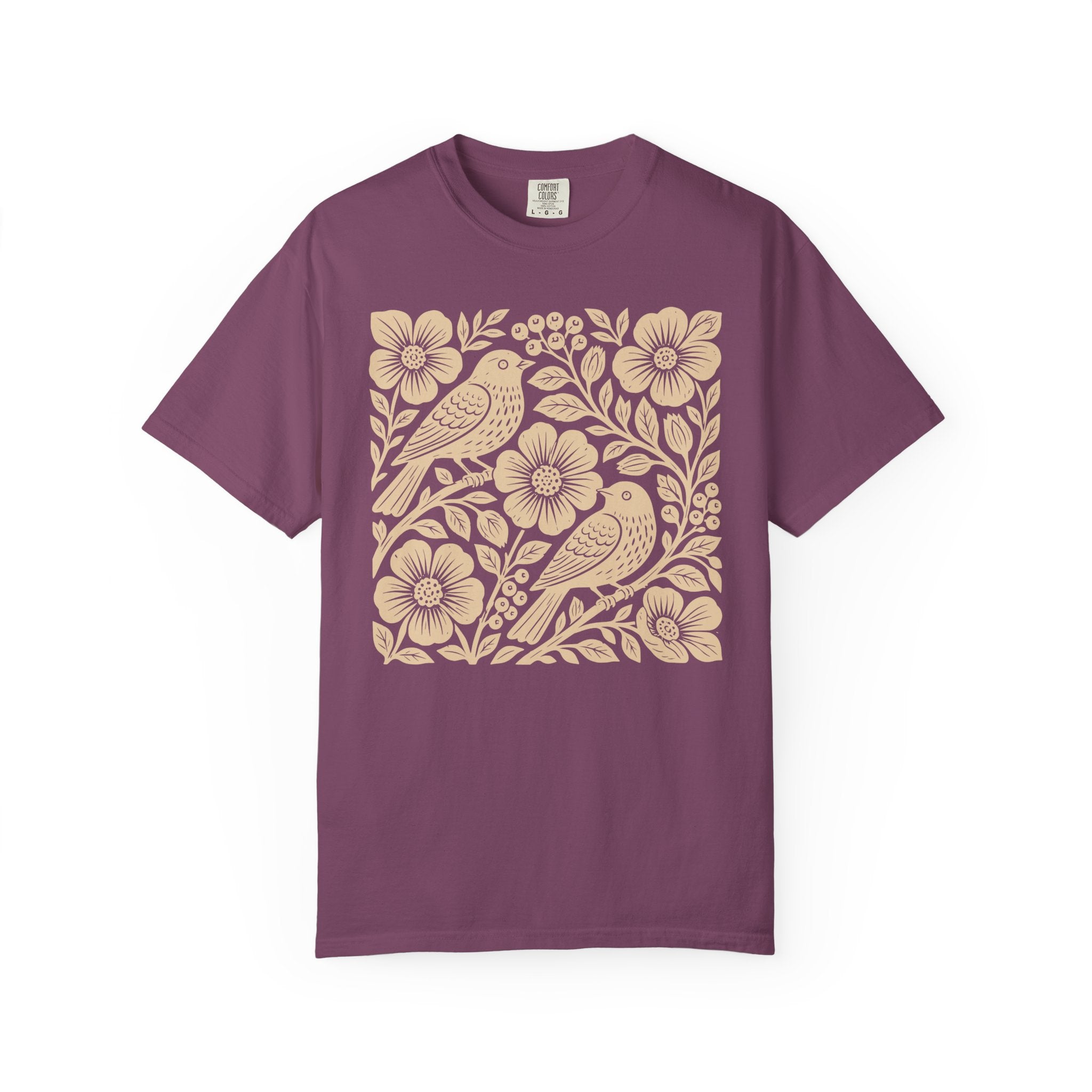 Birds And Roses T-Shirt