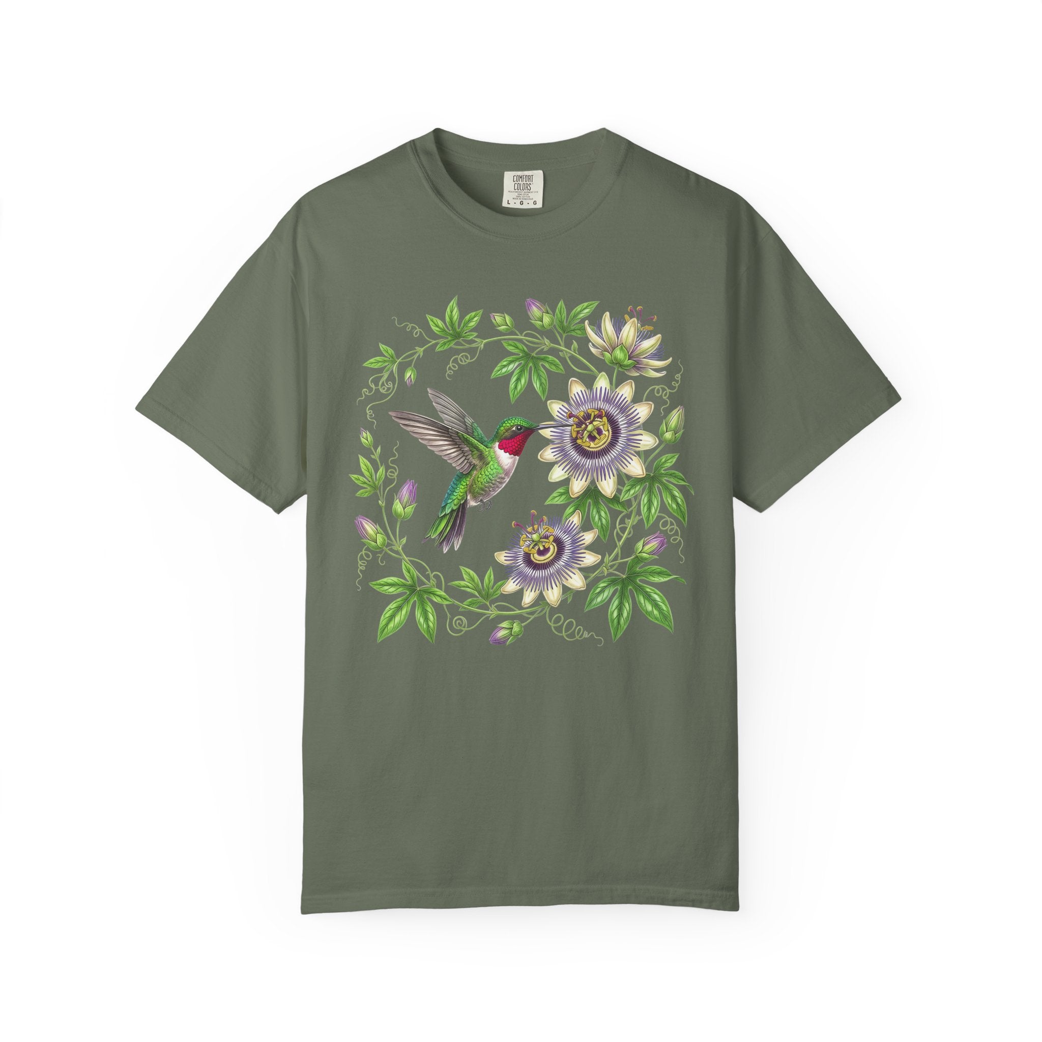 Hummingbird Passionflower T-Shirt