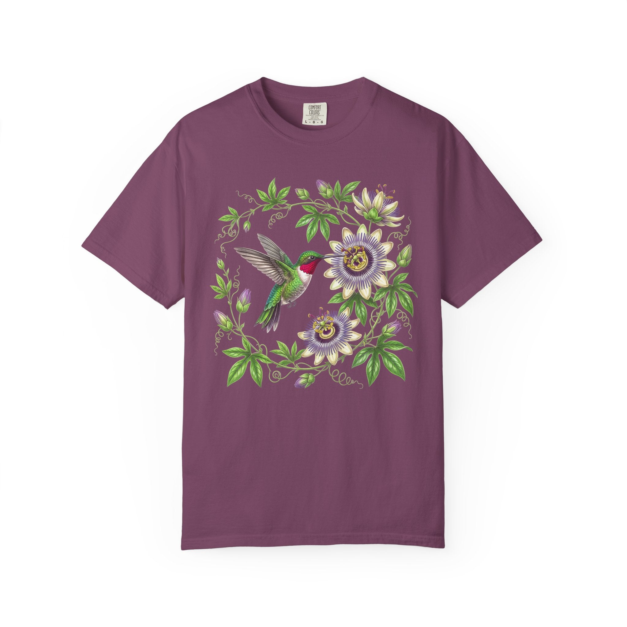 Hummingbird Passionflower T-Shirt
