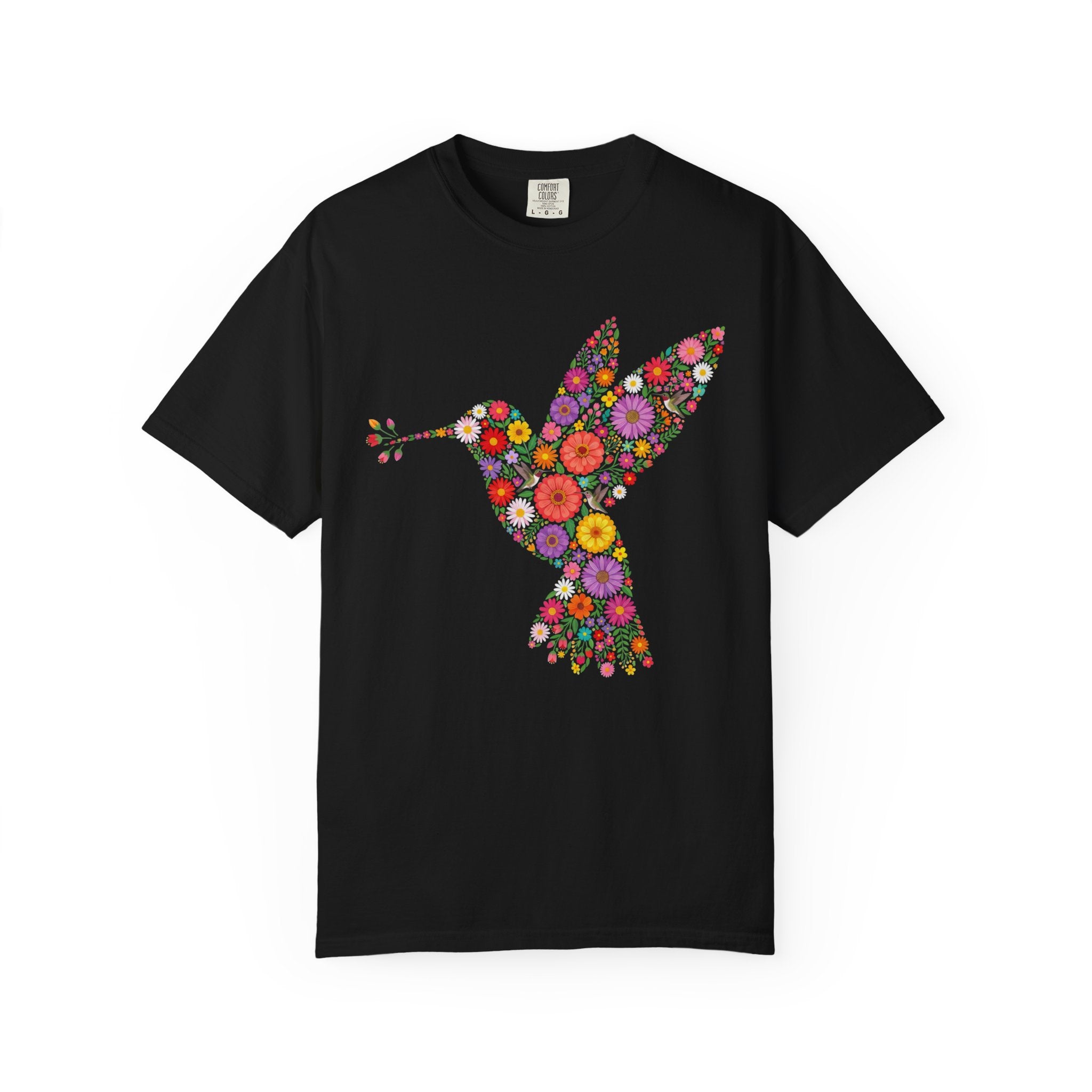 Flower Hummingbird T-Shirt