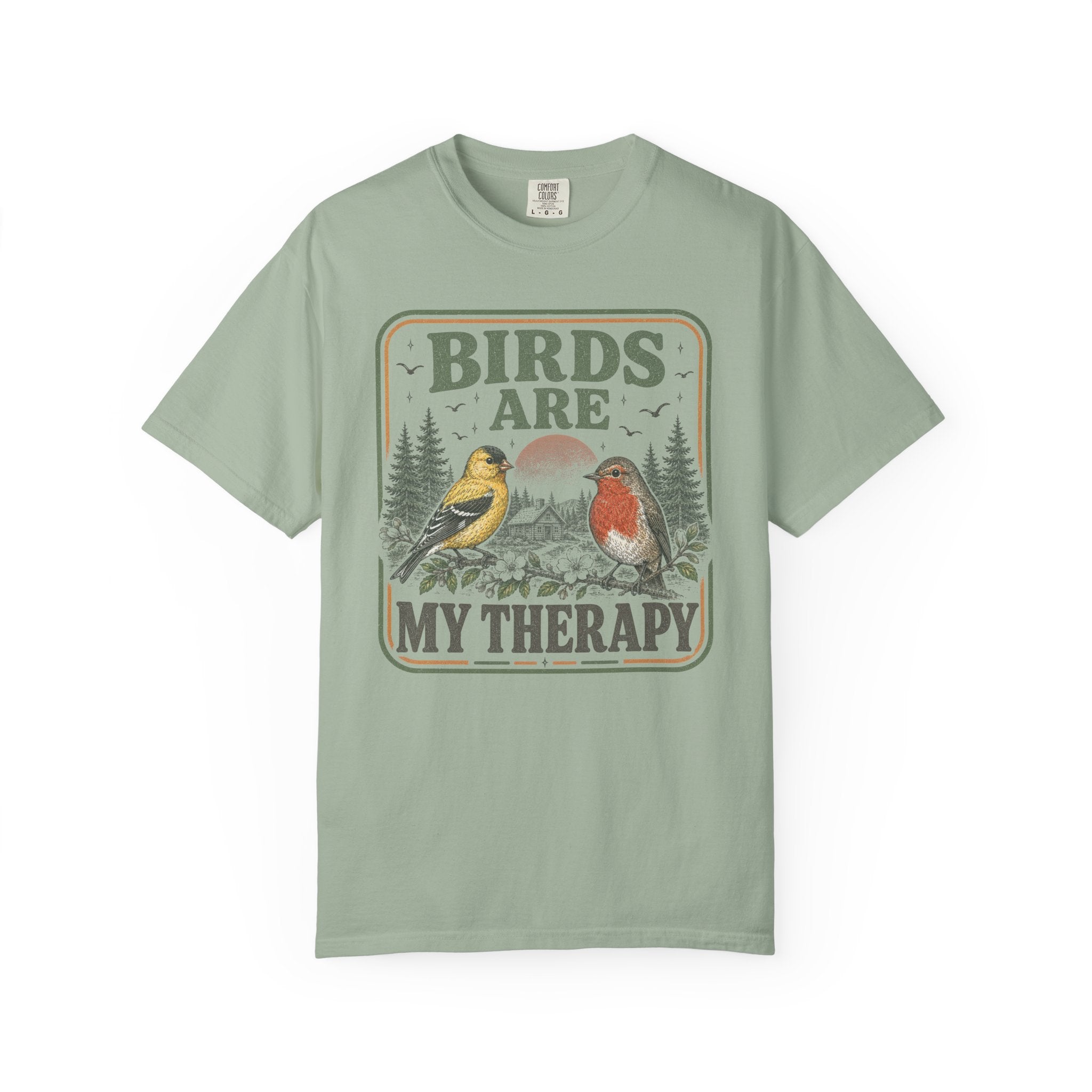 Birds Are My Therapy T-Shirt