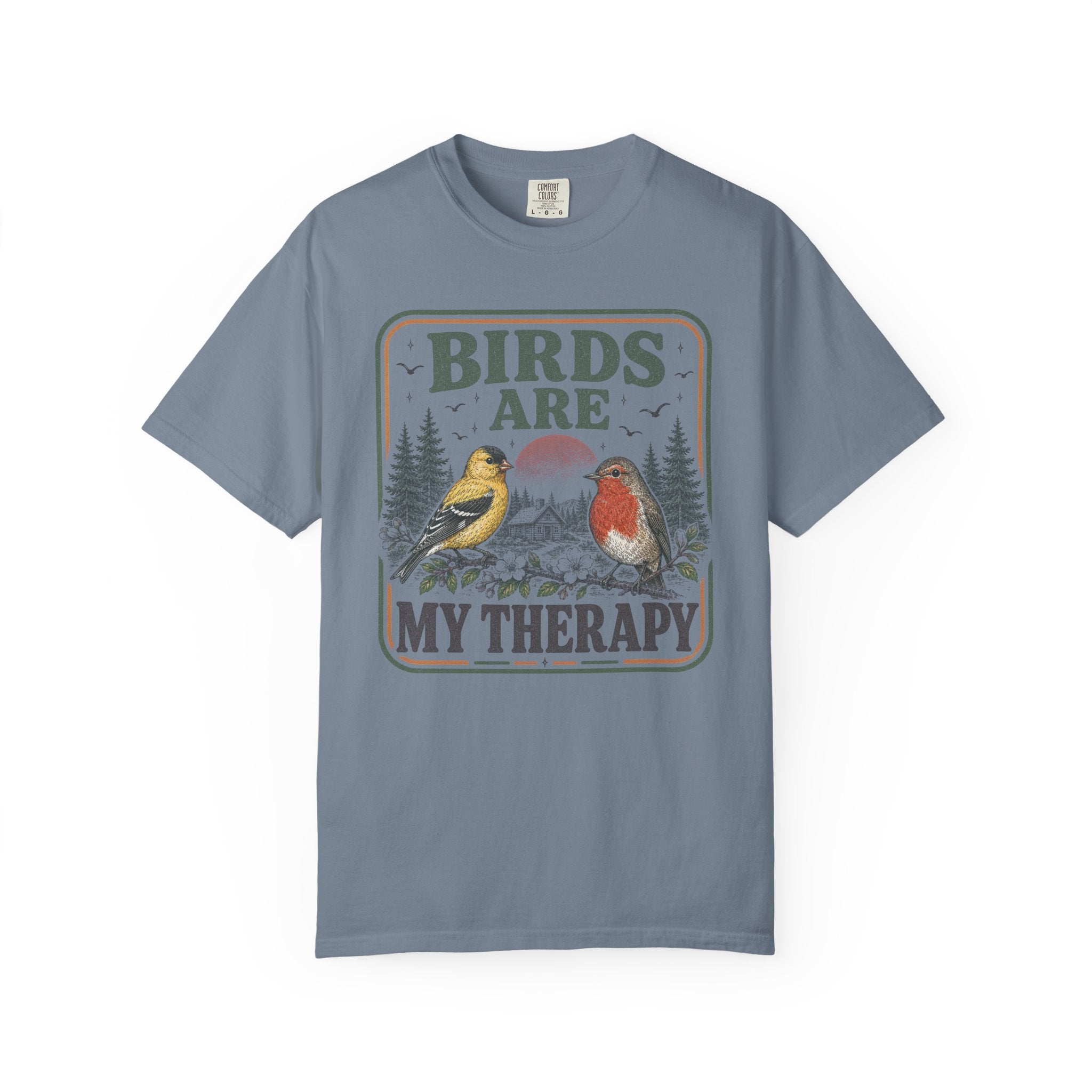 Birds Are My Therapy T-Shirt