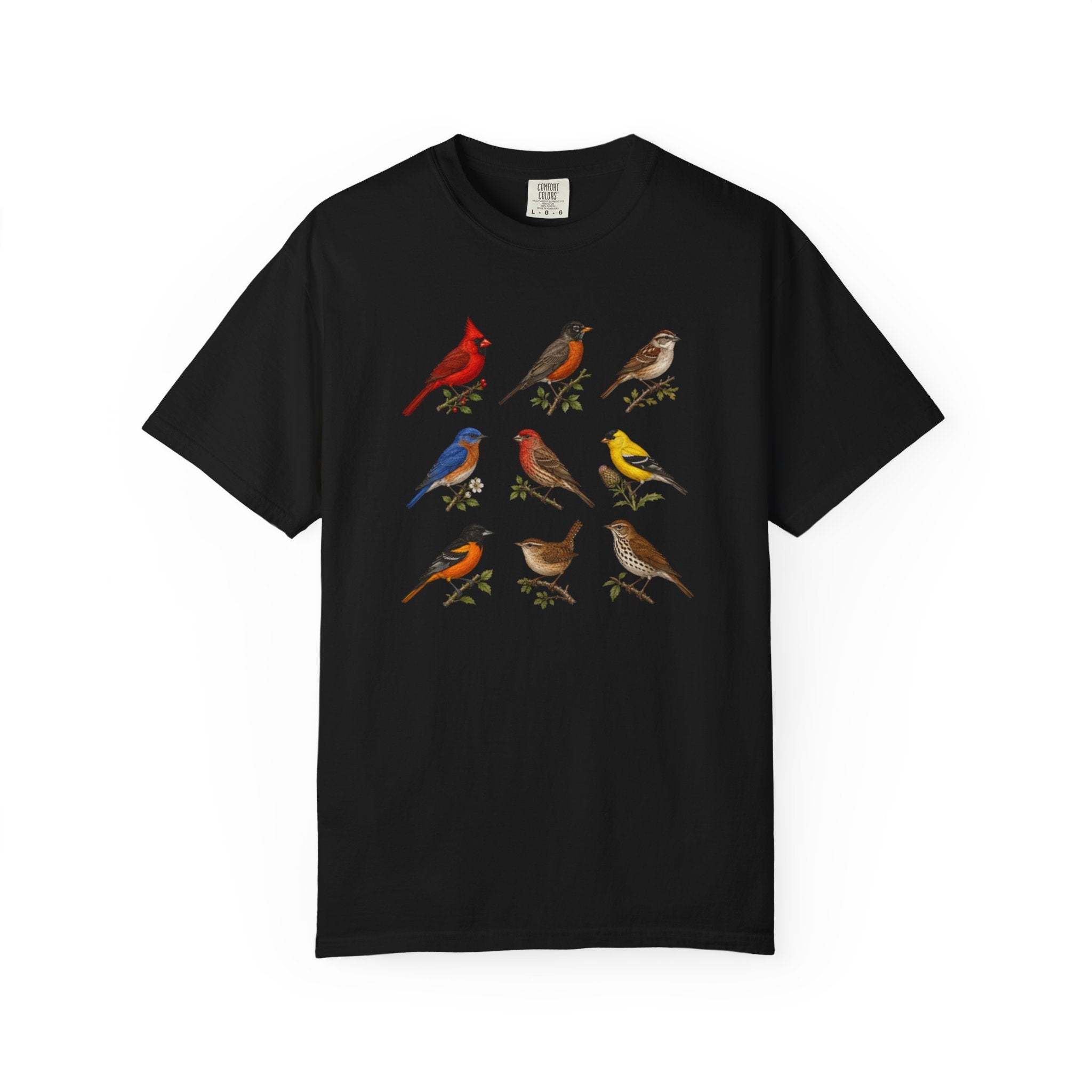 Vintage Bird Chart T-Shirt