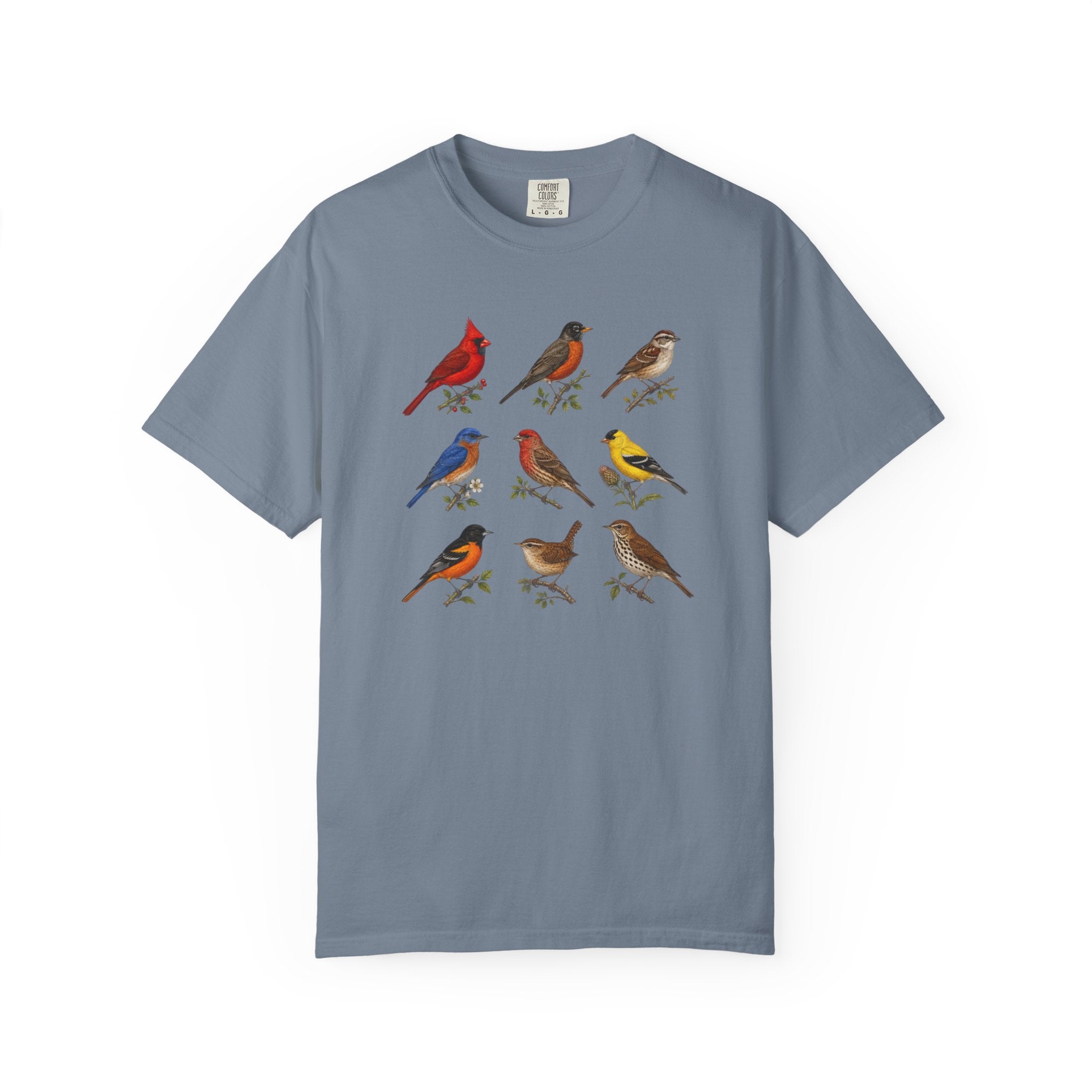 Vintage Bird Chart T-Shirt