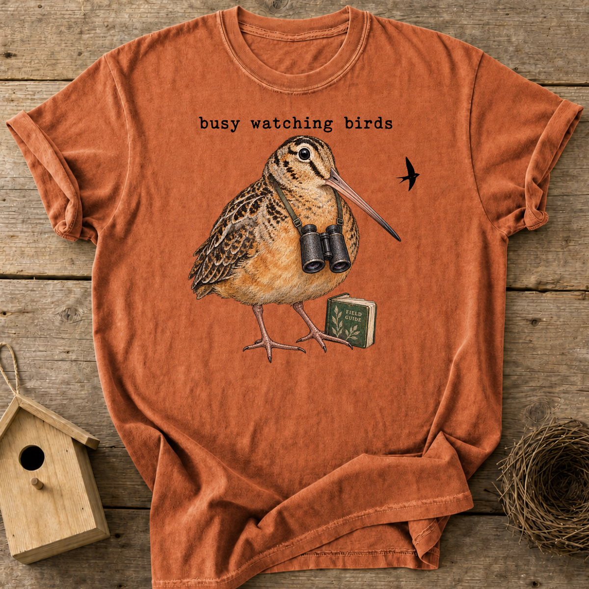 Busy Watching Birds T-Shirt