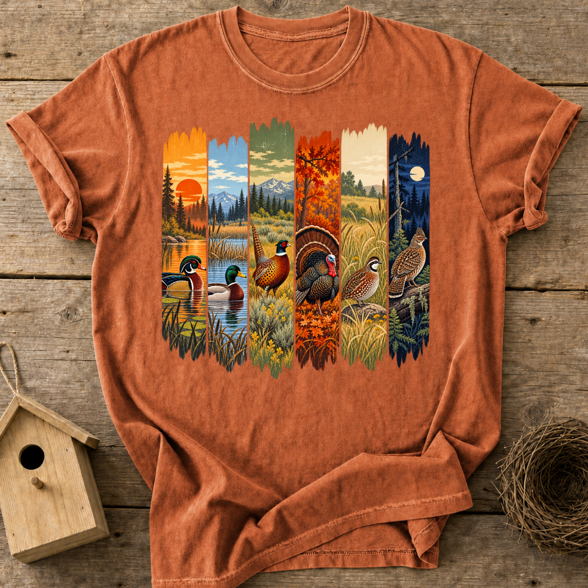 Wild Bird Landscapes T-Shirt