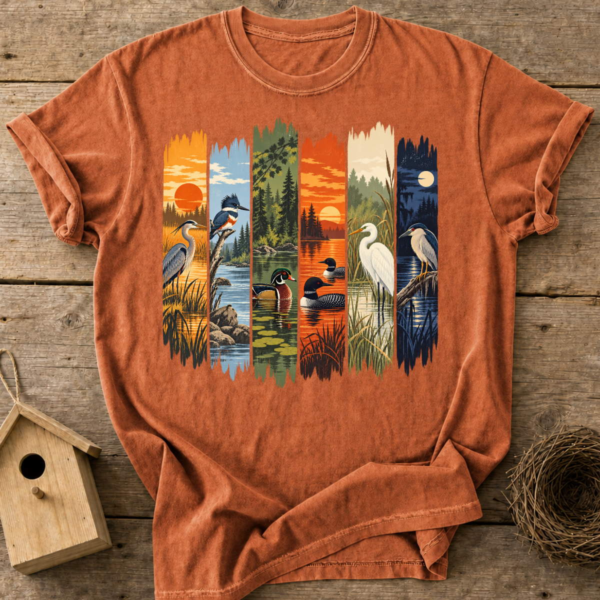 Wetland Birds T-Shirt