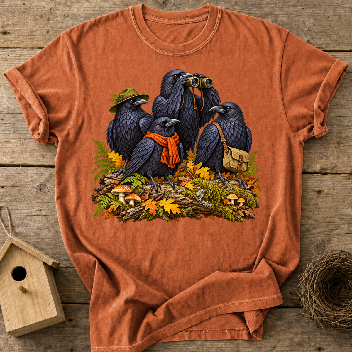 Raven Birdwatching Club T-Shirt
