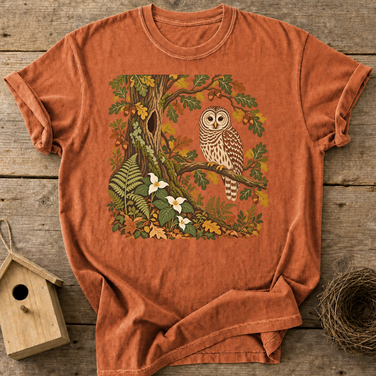 Autumn Barred Owl T-Shirt